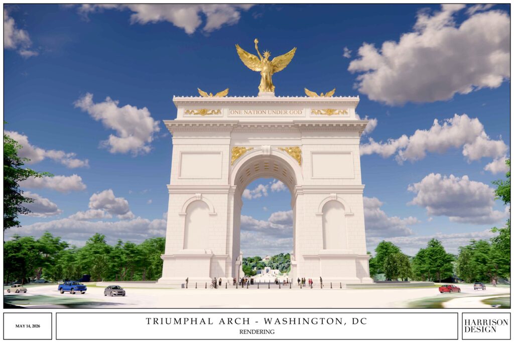 Trump’s 250-foot arch could exact a toll D.C. region’s traffic, lawmaker says