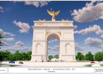 Trump’s 250-foot arch could snarl D.C. region’s traffic, lawmaker says
