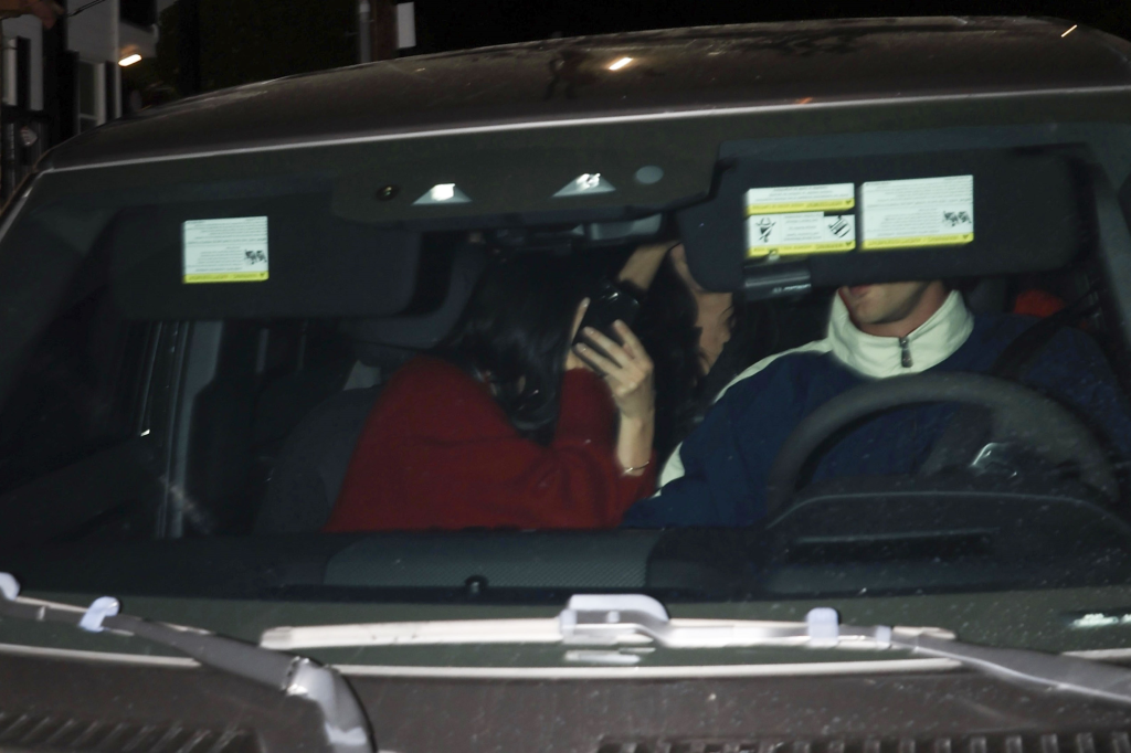 Kendall Jenner and Jacob Elordi are seen carpooling in Los Angeles.