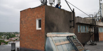 A Big Bang, a Fire and Panic as War Enters Romanian Homes