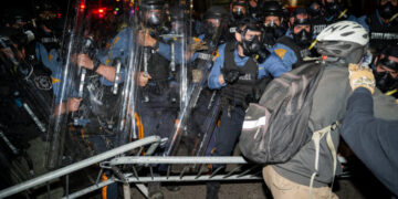 N.J. Governor Calls for Calm After Protesters Clash With Police at Delaney Hall