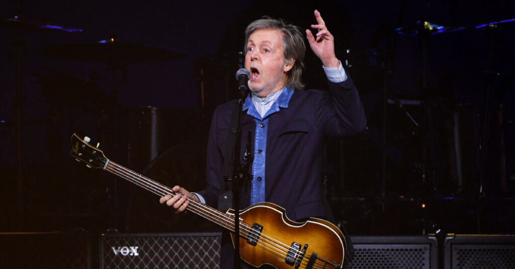 Paul McCartney Doesn’t Need to Make Music Anymore. He Just Loves To.