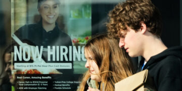 U.S. economy adds 115,000 jobs, a strong gain for an uncertain labor market