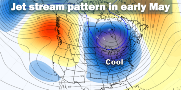 May might not be much warmer than April in D.C.