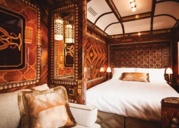 Inside first-class train travel around the world, from private suites to gourmet meals
