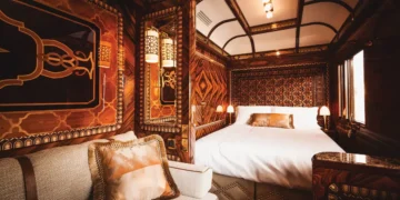 Inside first-class train travel around the world, from private suites to gourmet meals