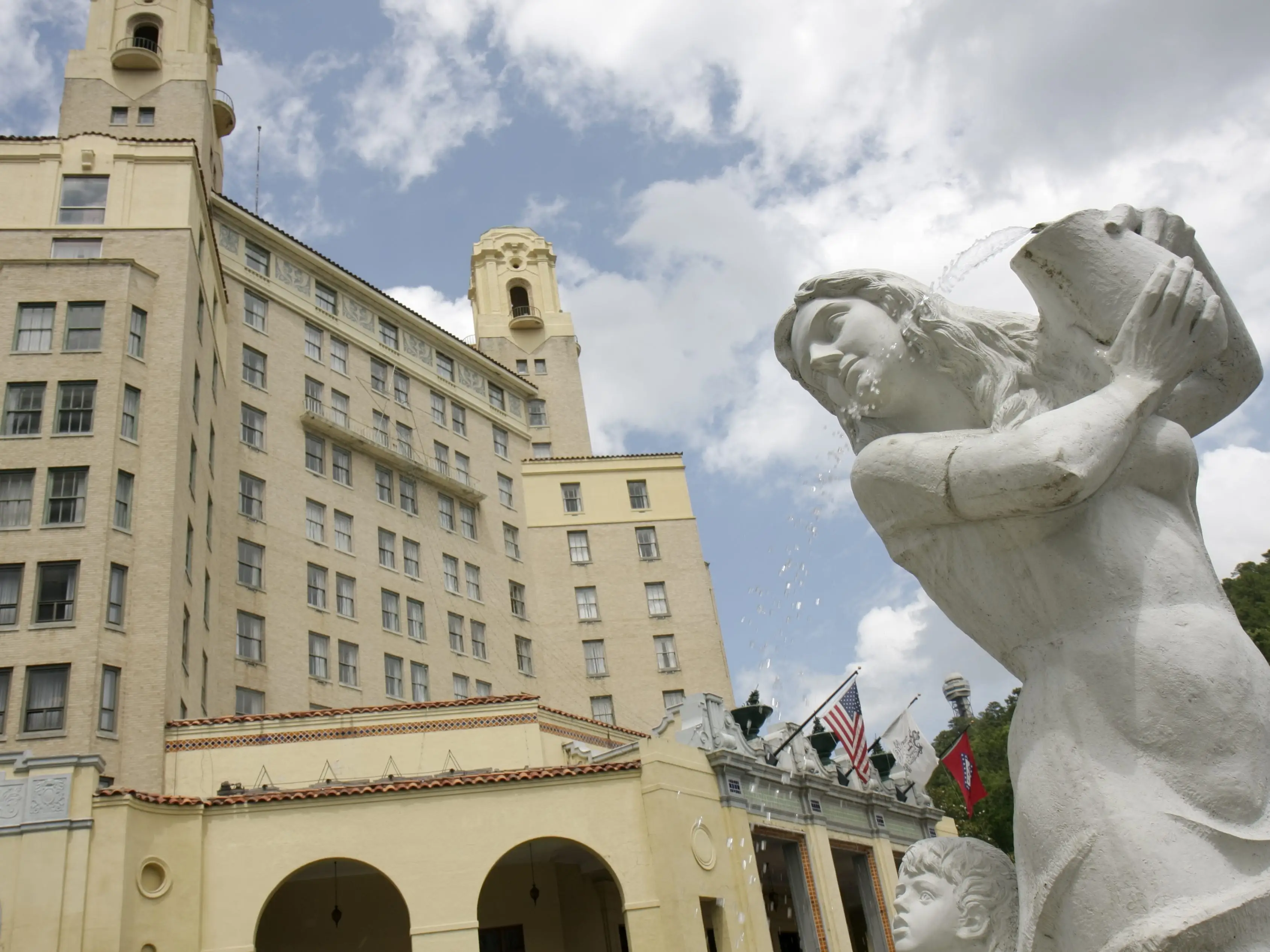 The Arlington Resort Hotel & Spa in Hot Springs, Arkansas.