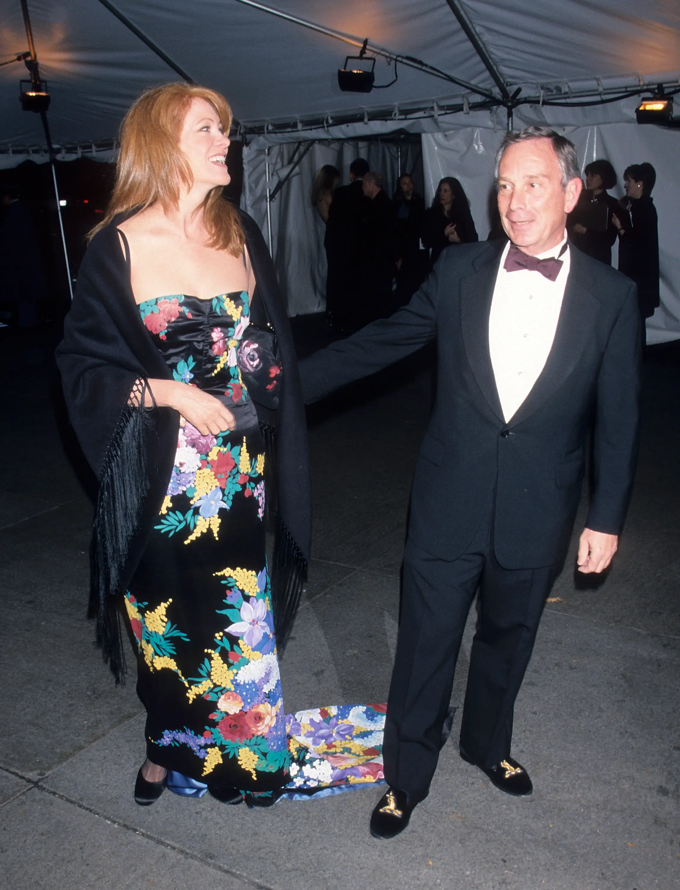 Michael Bloomberg and Mary Jane Salk at the Met Gala.
