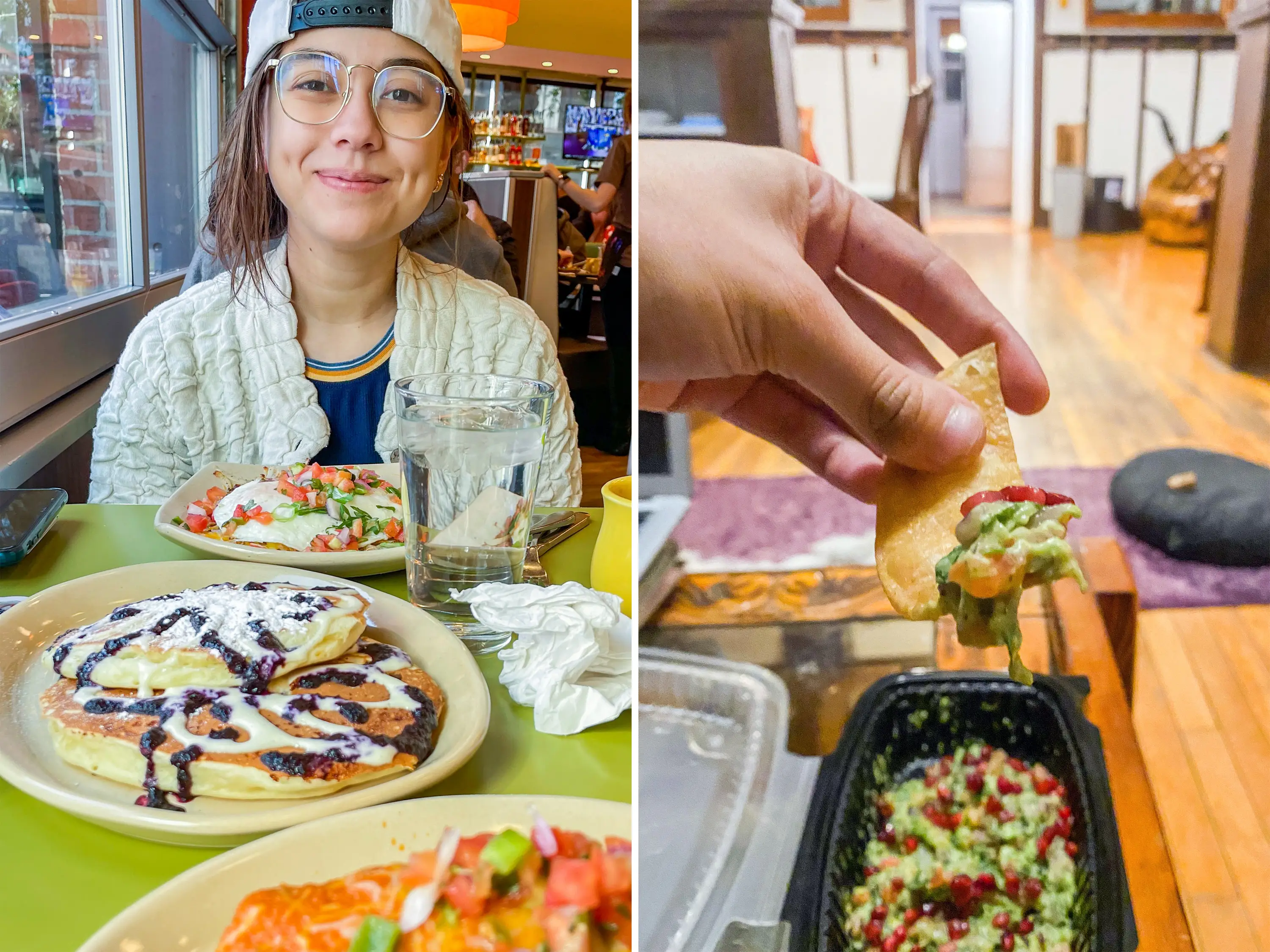 The author eats in Phoenix