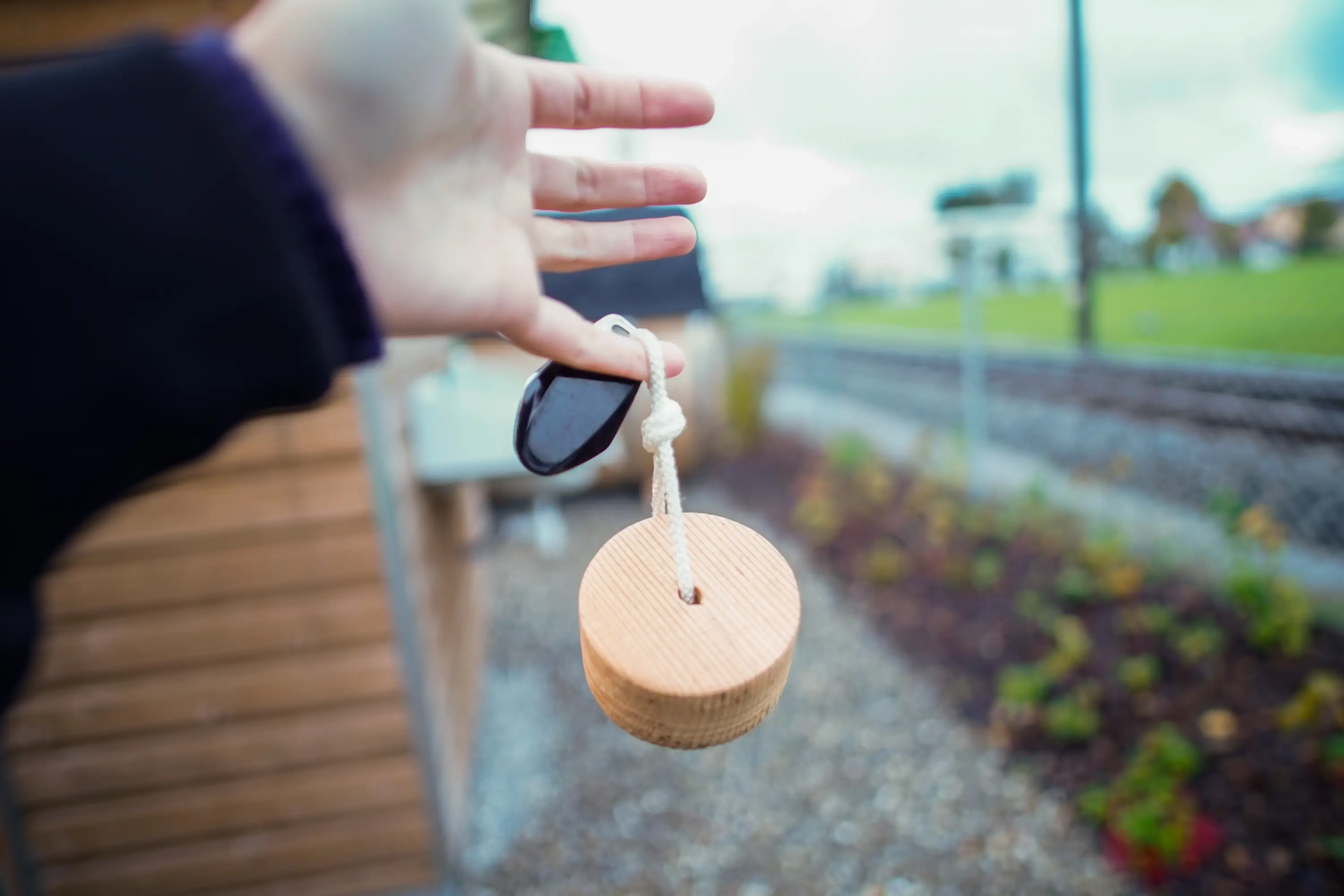 A key to the house.