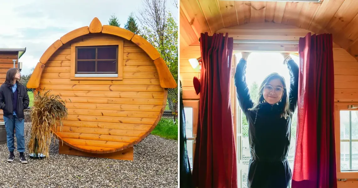 I paid $400 to sleep in a barrel in Switzerland and had the best glamping experience of my life