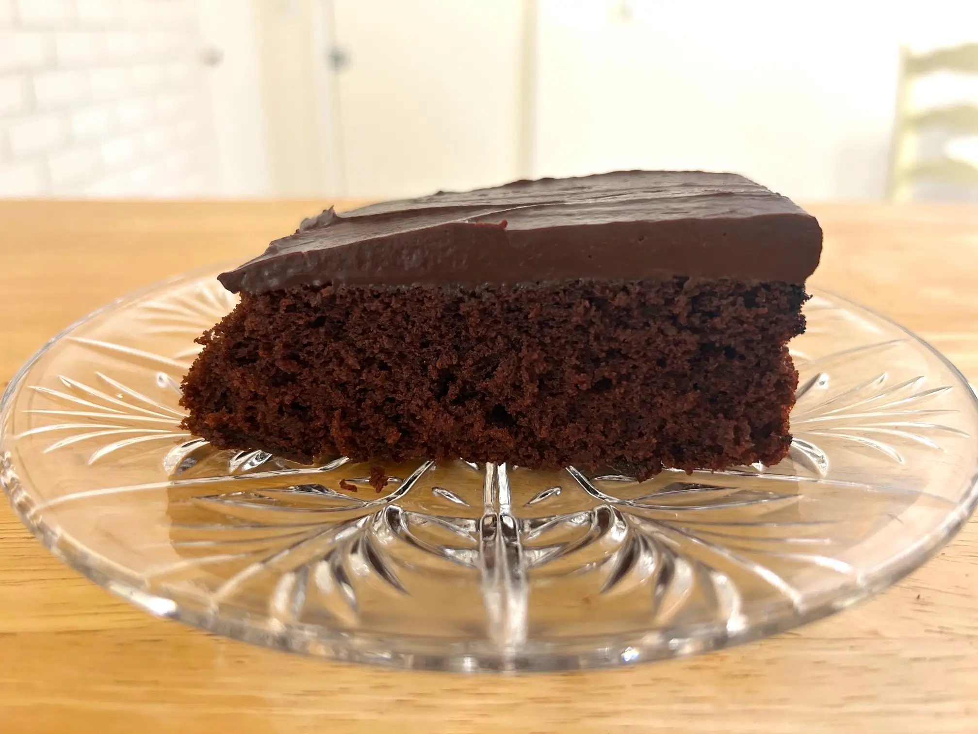 Ina Garten's chocolate cake with mocha frosting