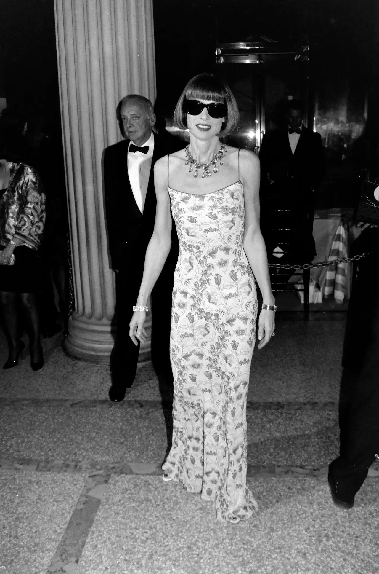 Anna Wintour at the 1996 Met Gala.