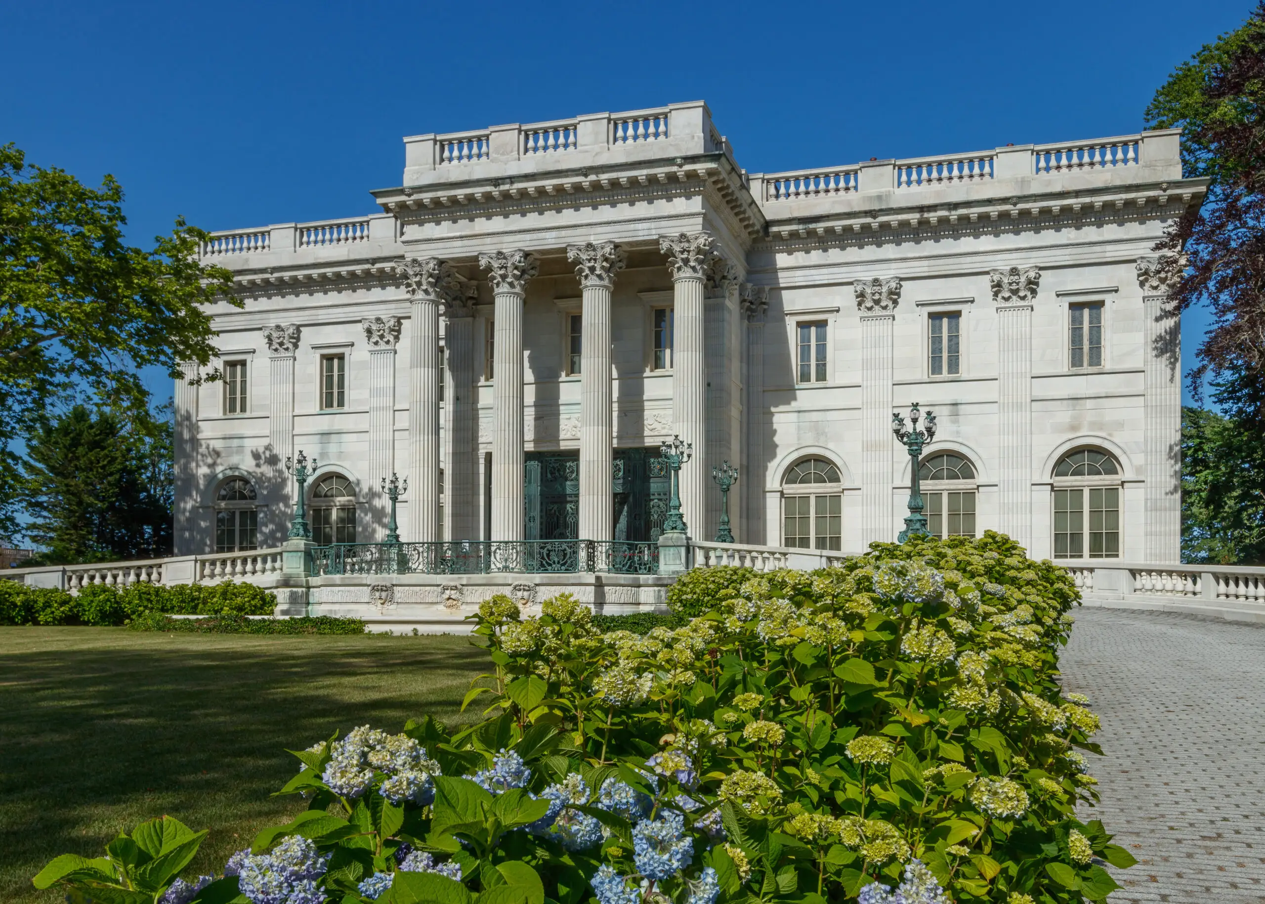 Marble House in Newport, Rhode Island.