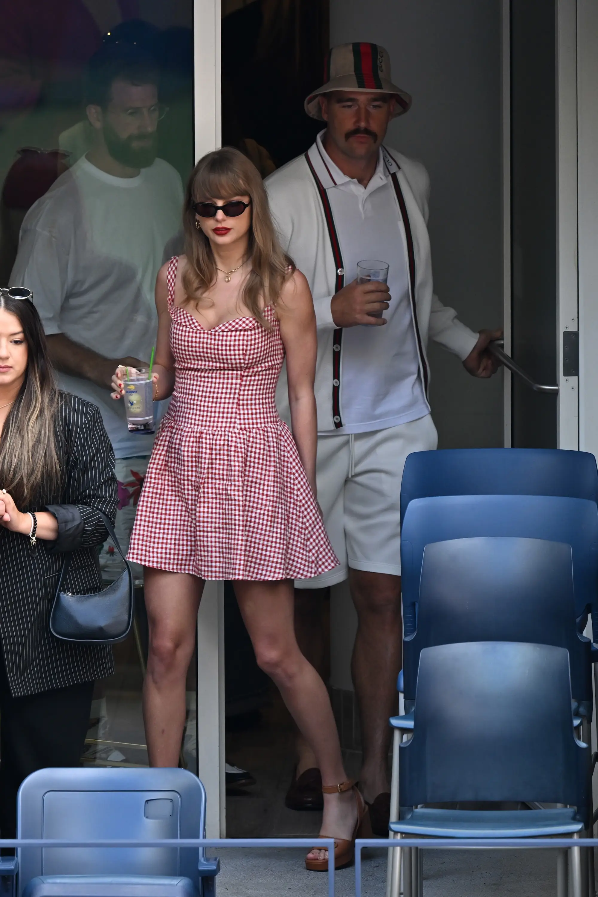 Taylor Swift and Travis Kelce at the US Open in September 2024.