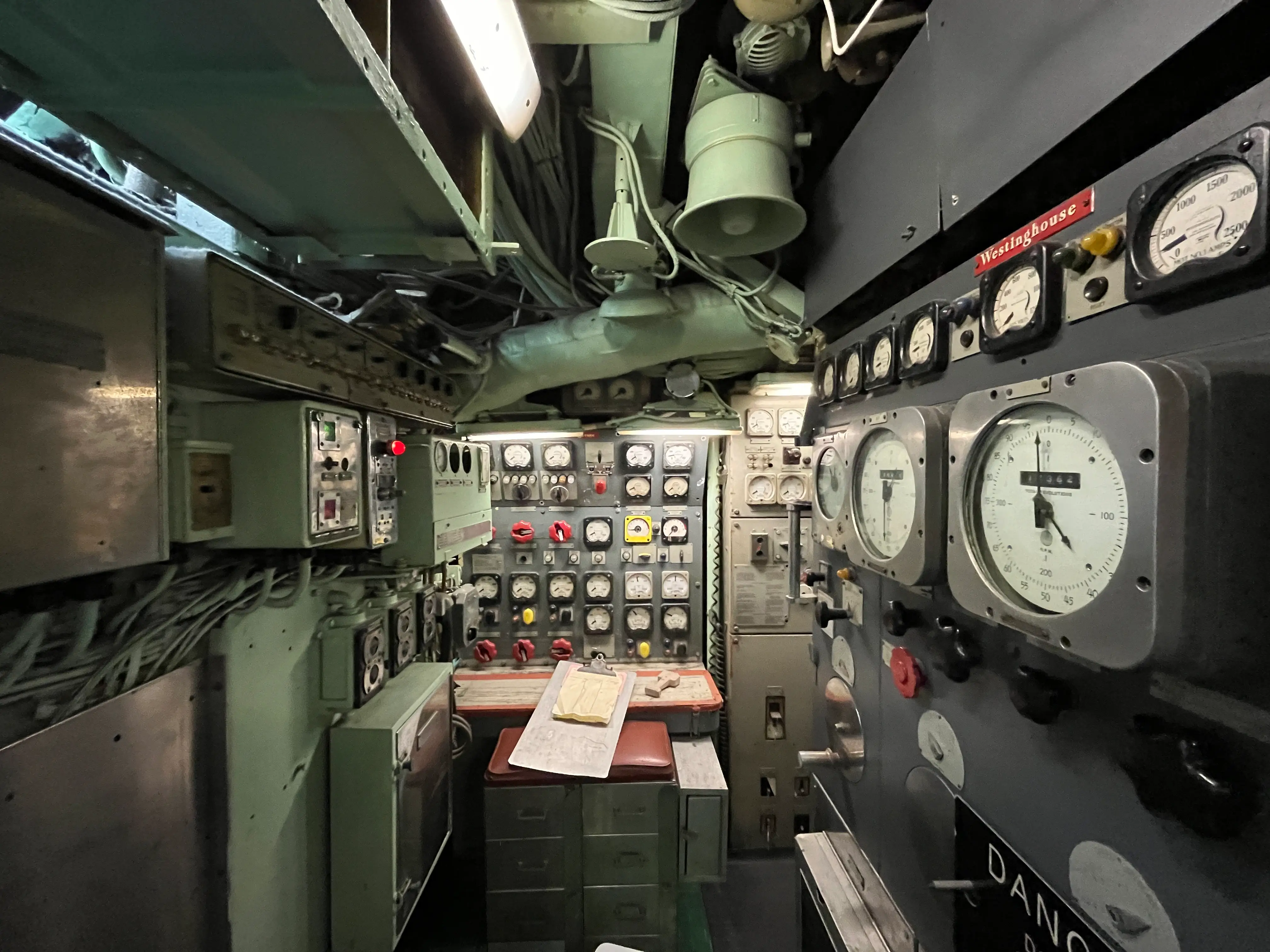 The maneuvering room.