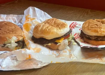 I ordered burgers at Culver’s, Freddy’s, and Sonic. The best was also the cheapest.