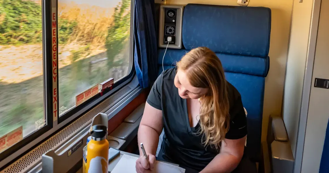I took a 16-hour Amtrak ride in a roomette. Here are 4 things I wish I packed and 7 I’m glad I brought.