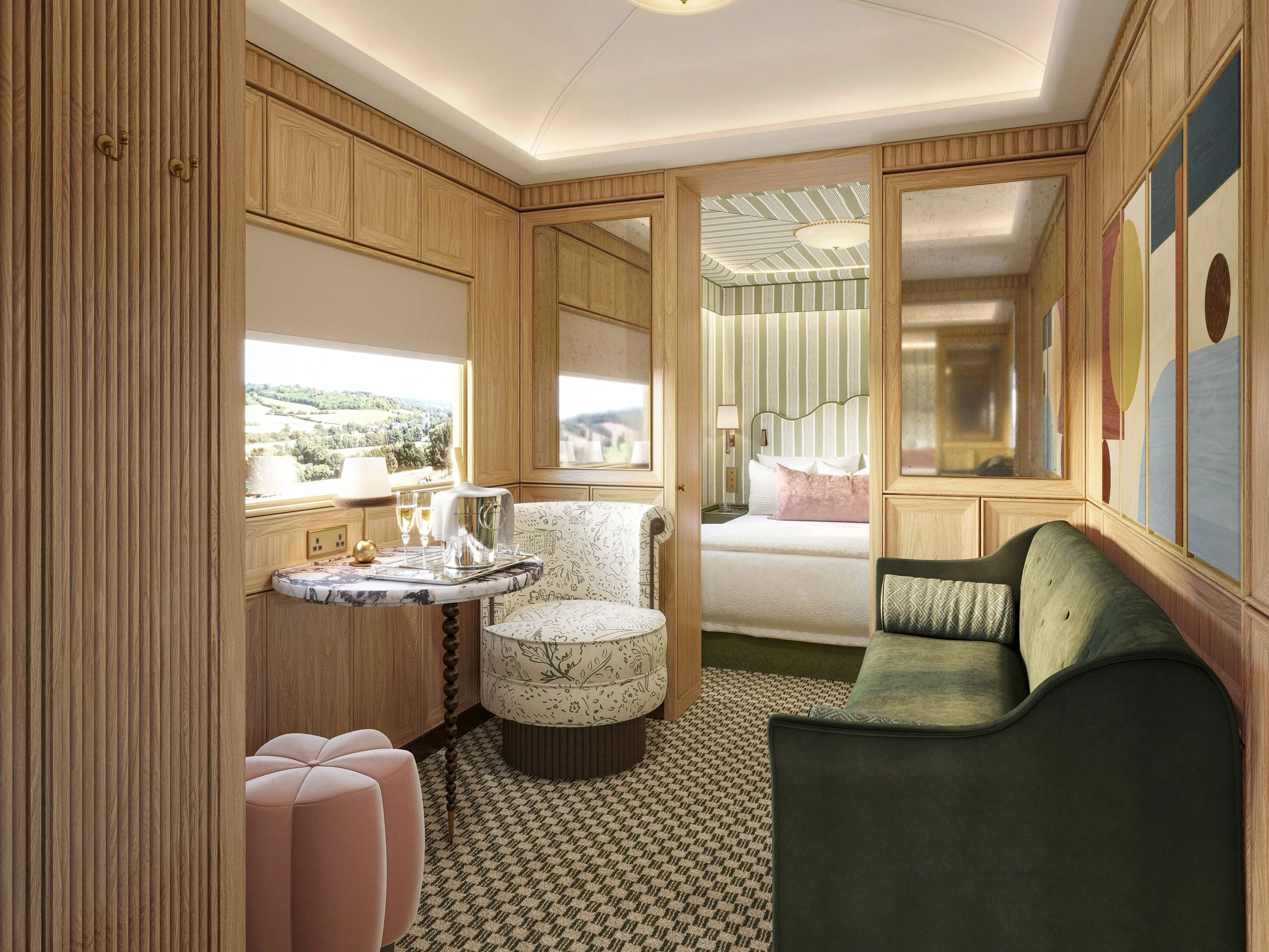 Interiors of the new The Britannic Explorer.