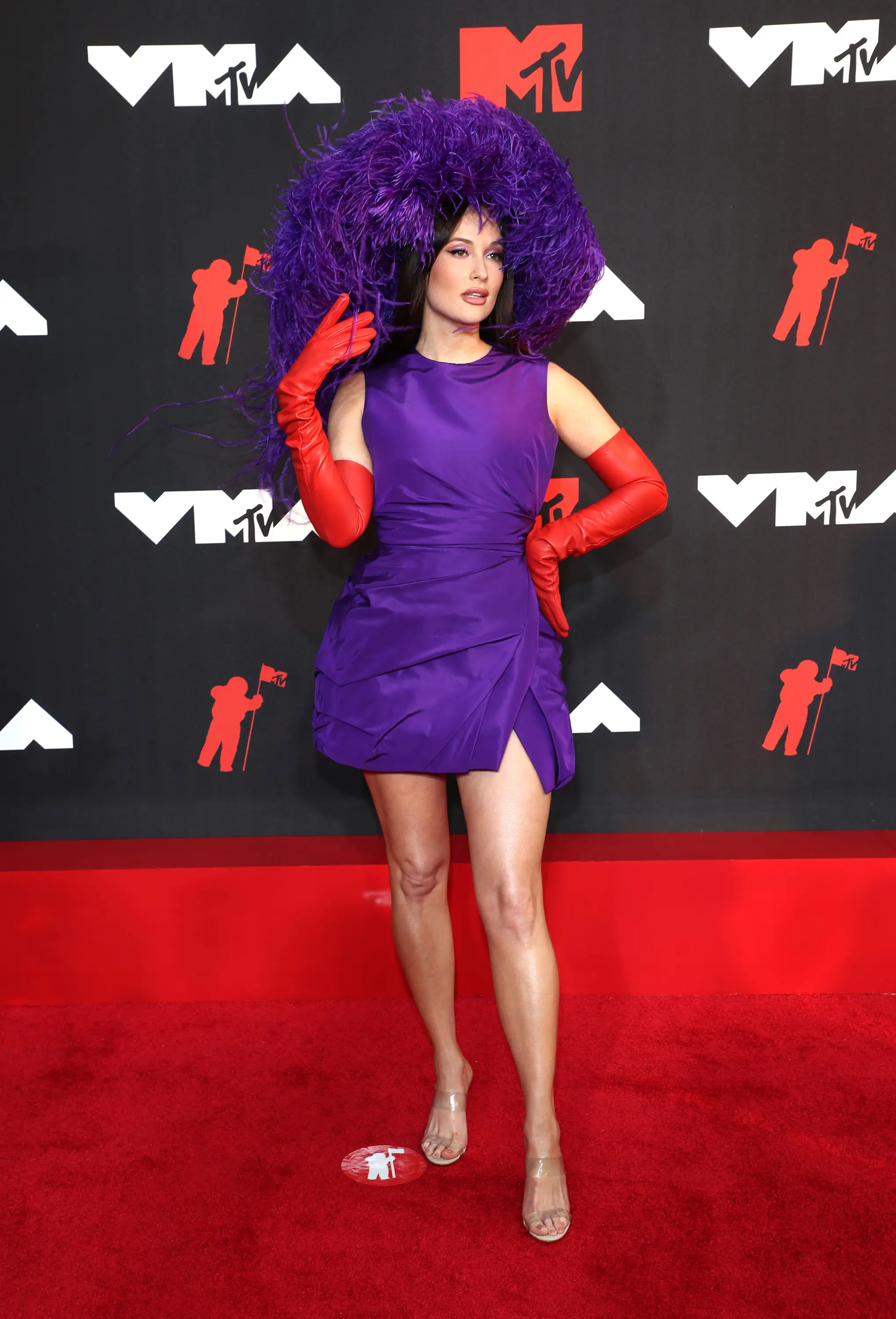 Kacey Musgraves attends the 2021 MTV Video Music Awards in Brooklyn.