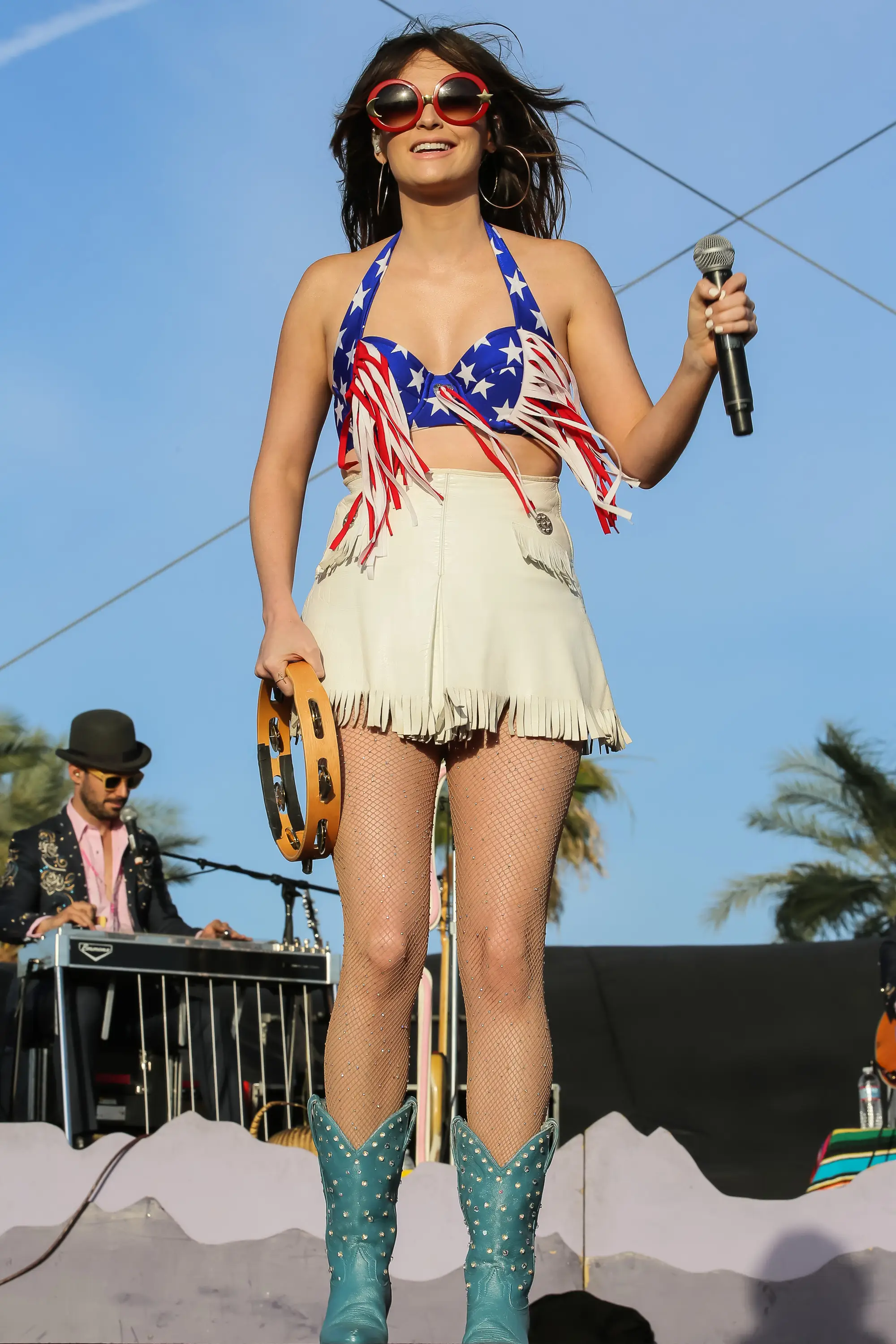 Kacey Musgraves performs at the 2015 Stagecoach festival in Indio, California.