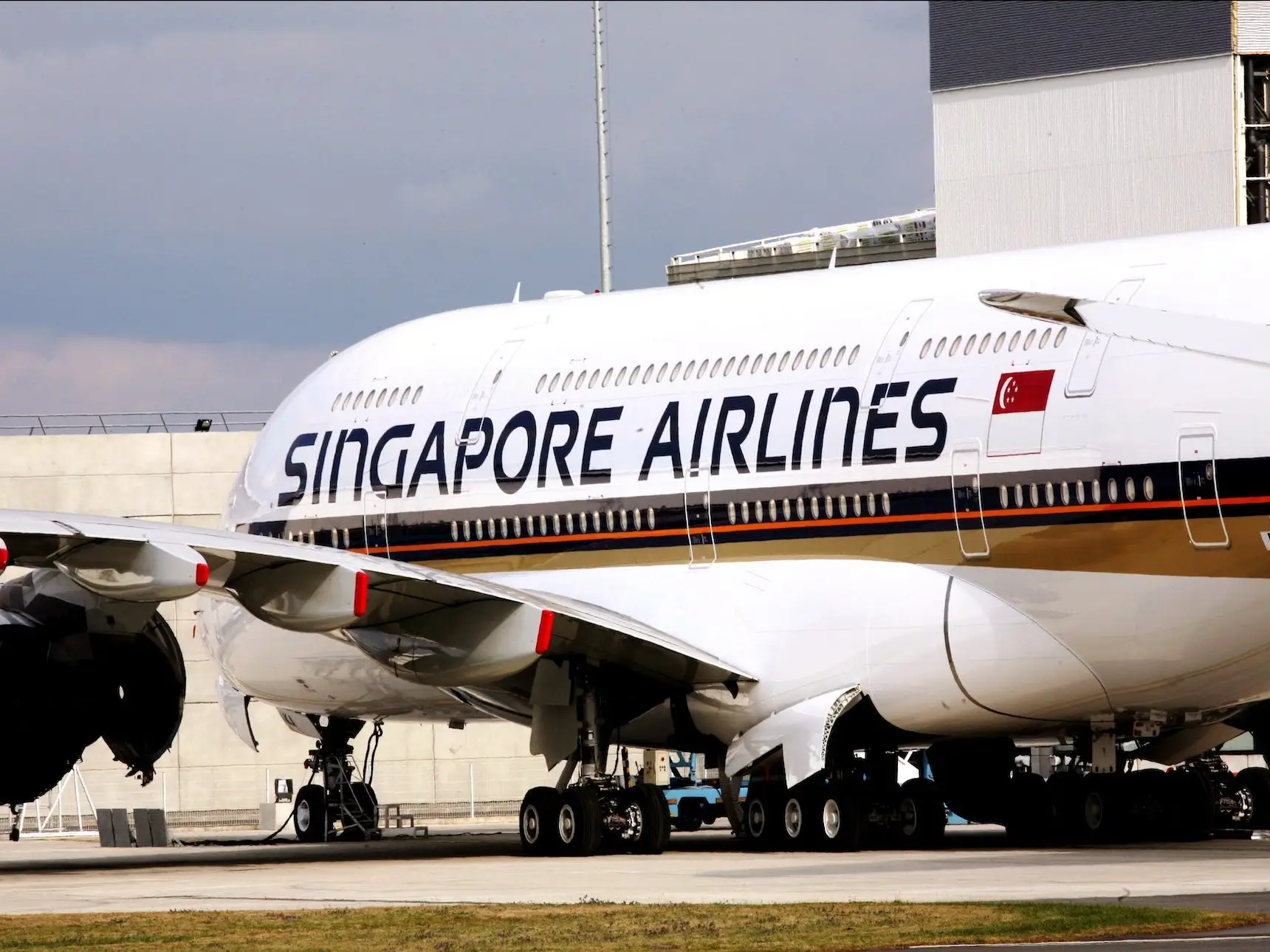 Singapore Airlines plane
