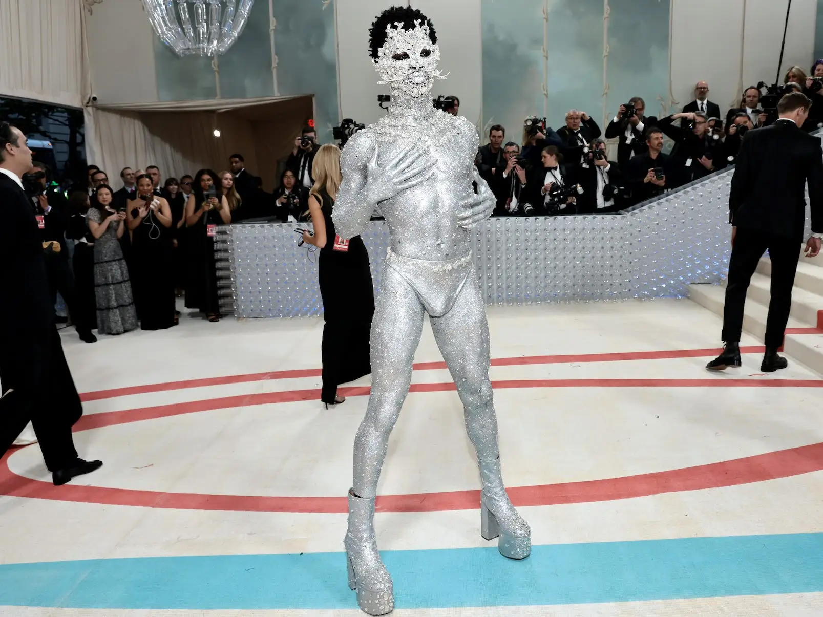 Lil Nas X attends the 2023 Met Gala.