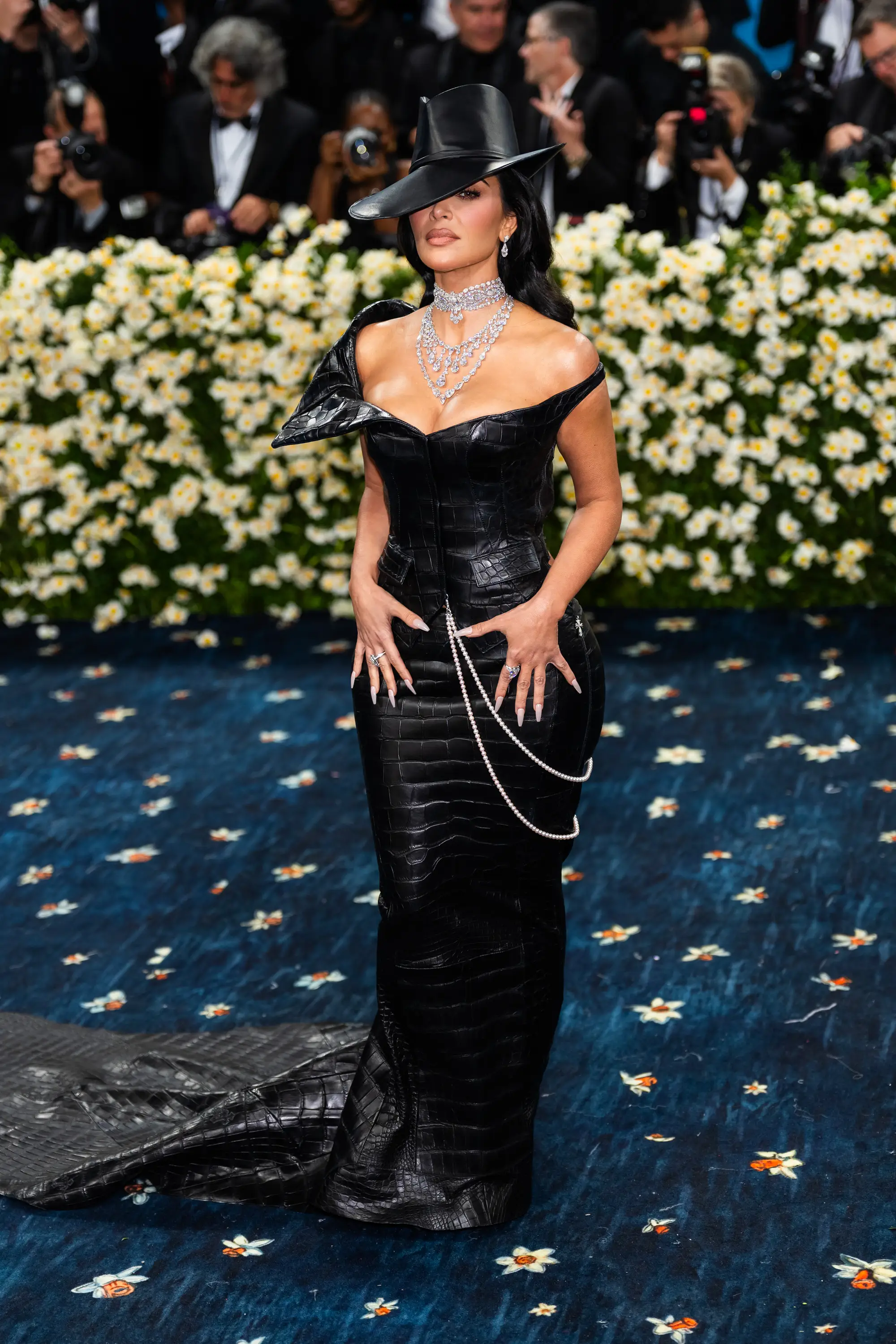 Kim Kardashian at the 2025 Met Gala.