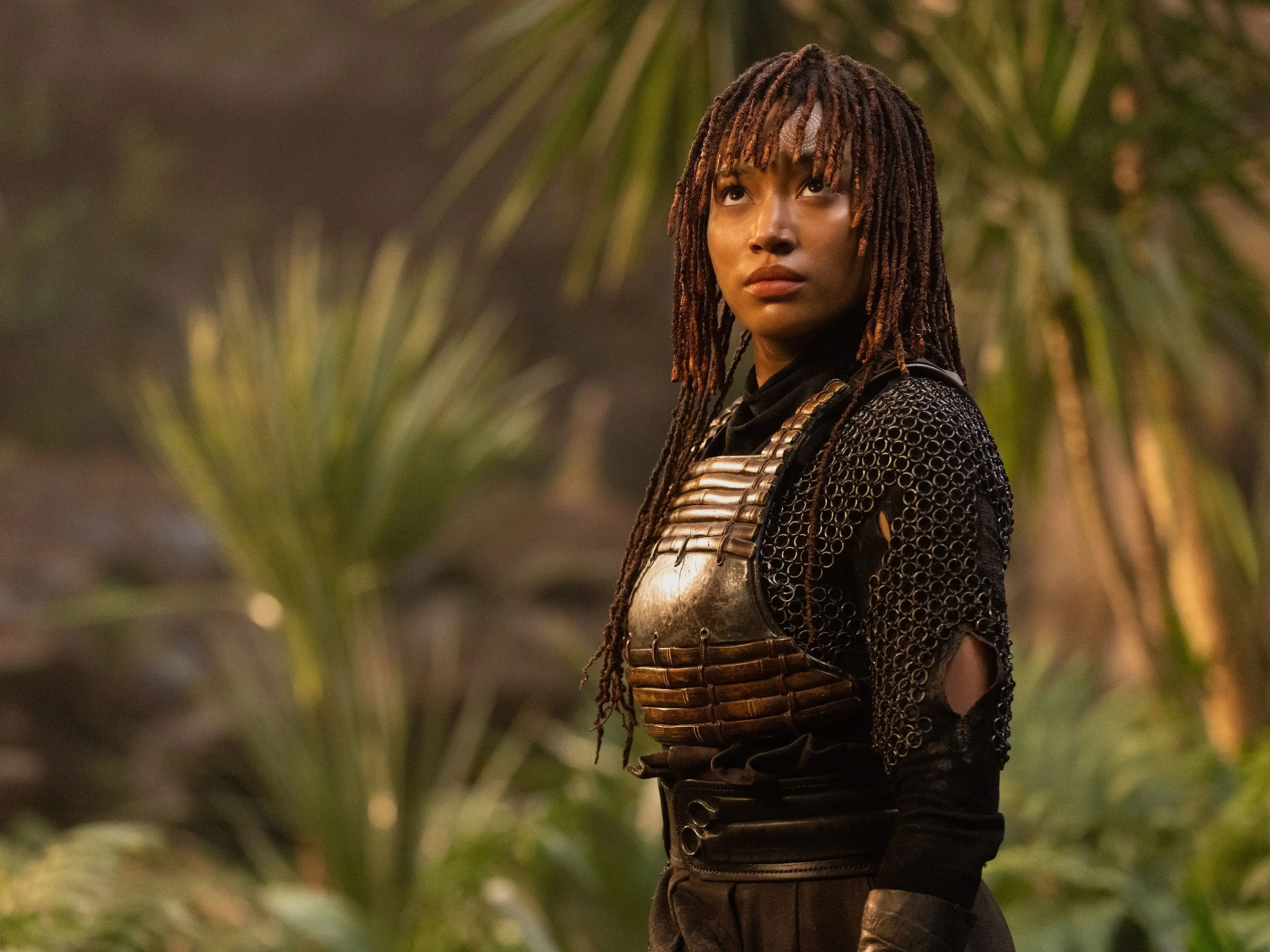 Amandla Stenberg as Mae in 