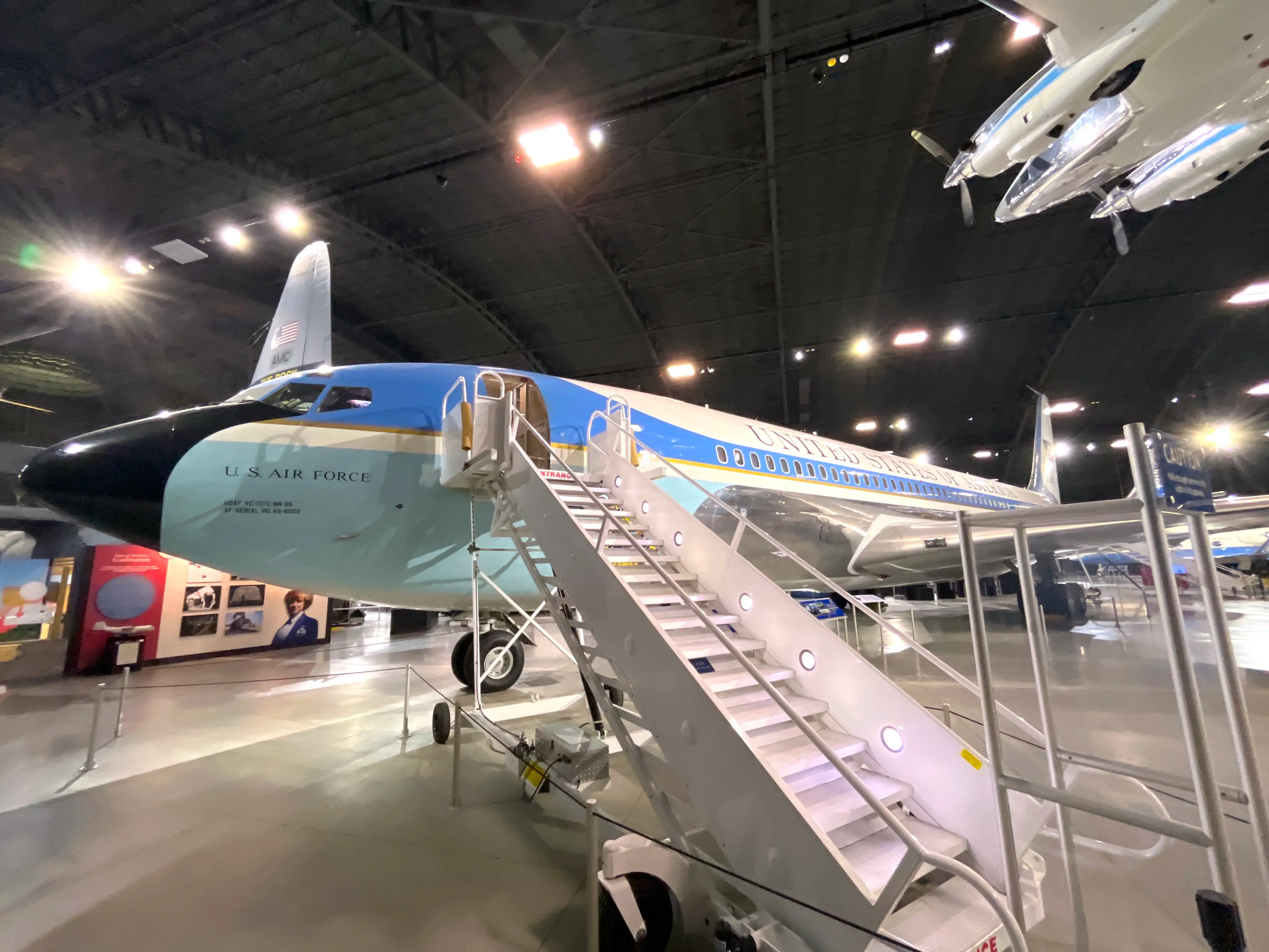 Air Force One at the National Museum of the US Air Force.