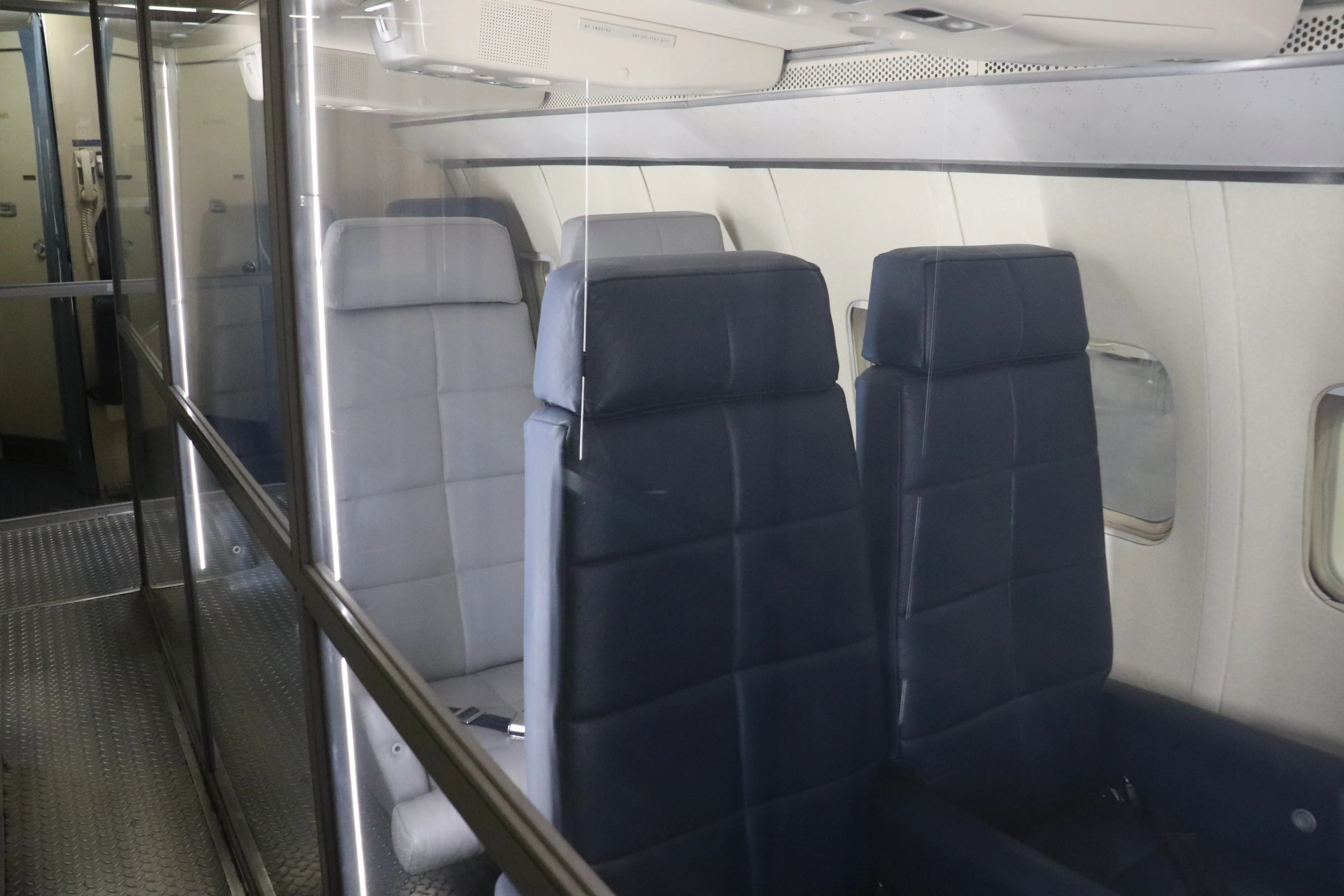 Seats on Air Force One.