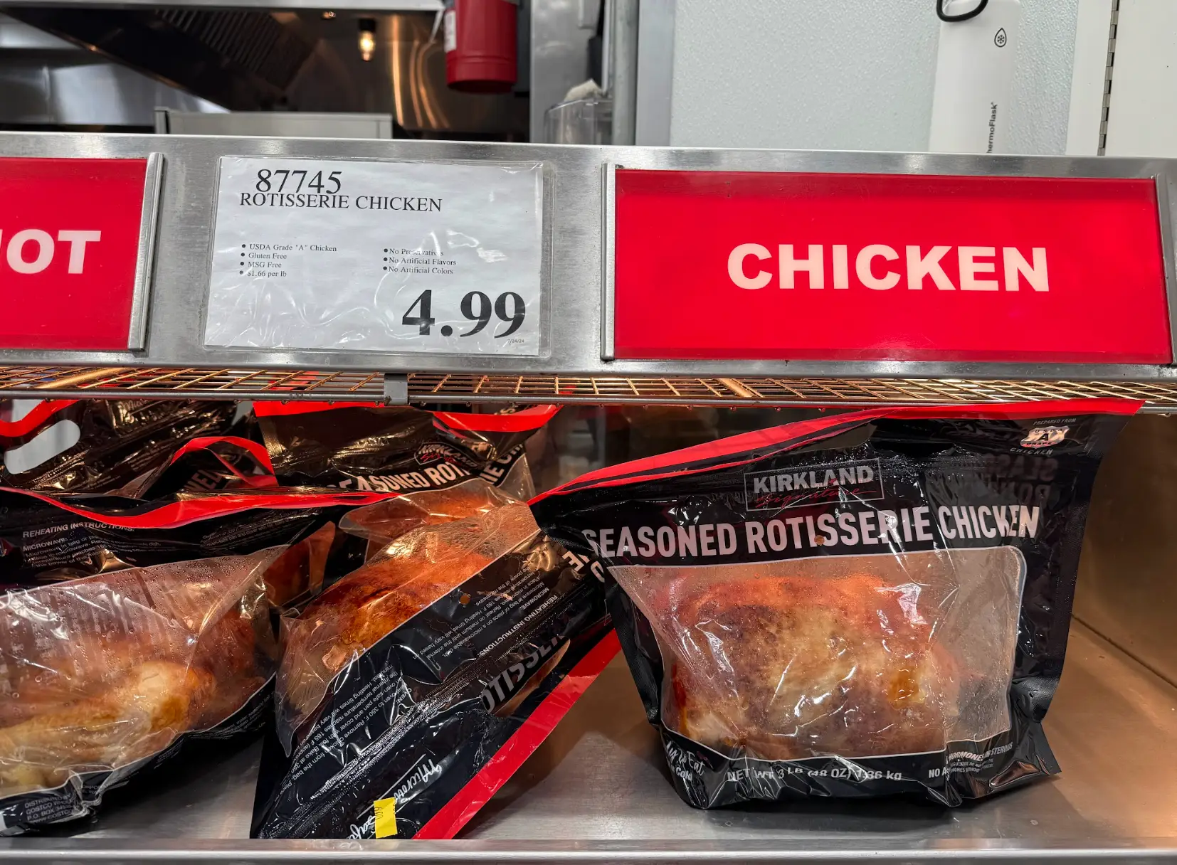 Costco rotisserie chicken.