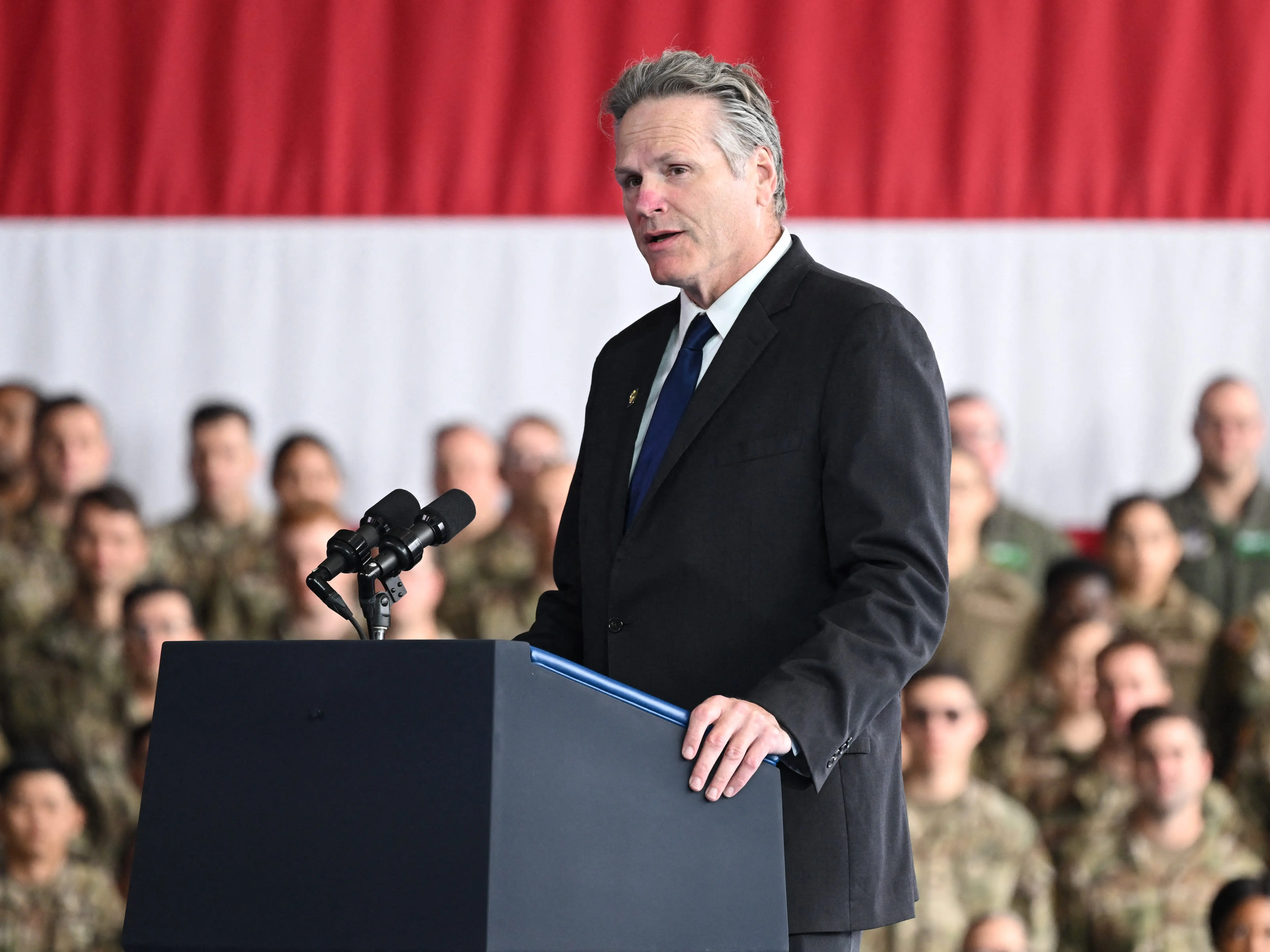 Alaska governor Mike Dunleavy