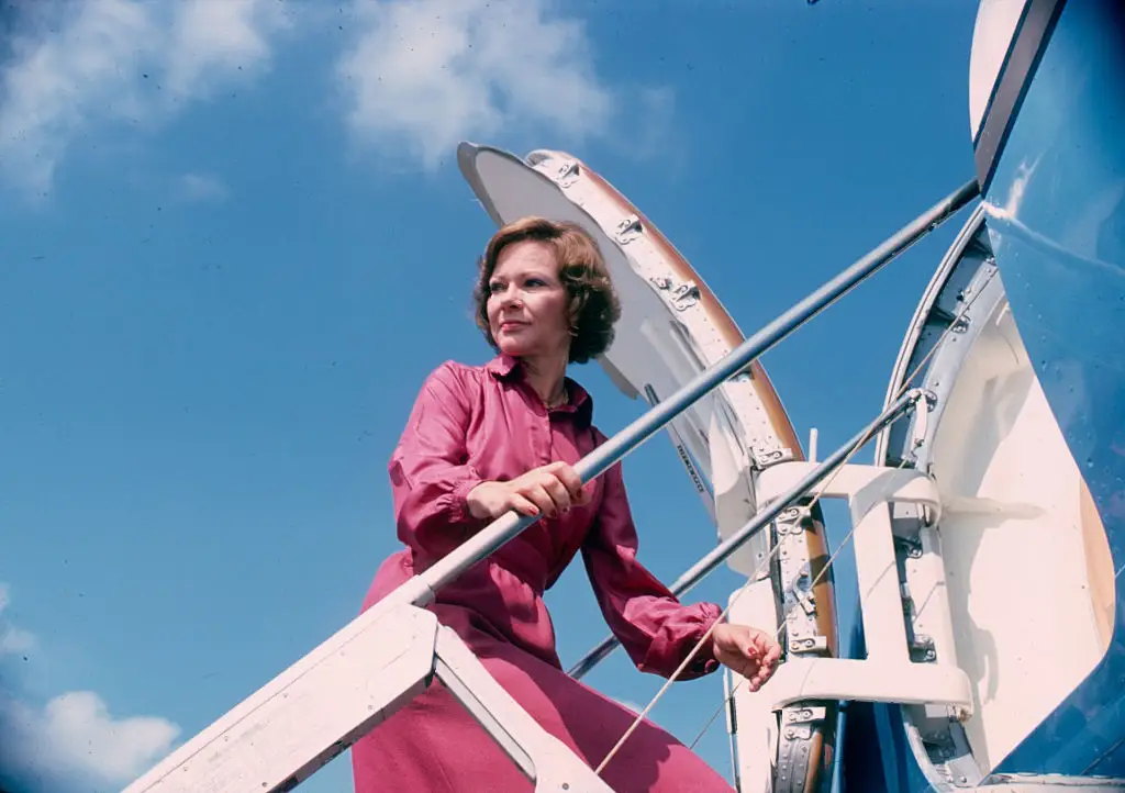 Rosalynn Carter.