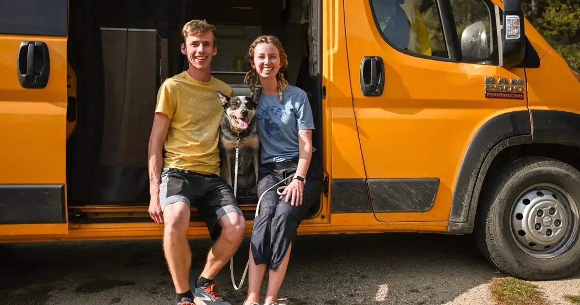 My partner and I have lived in a van for over 3 years. Sharing a small space has helped our relationship.