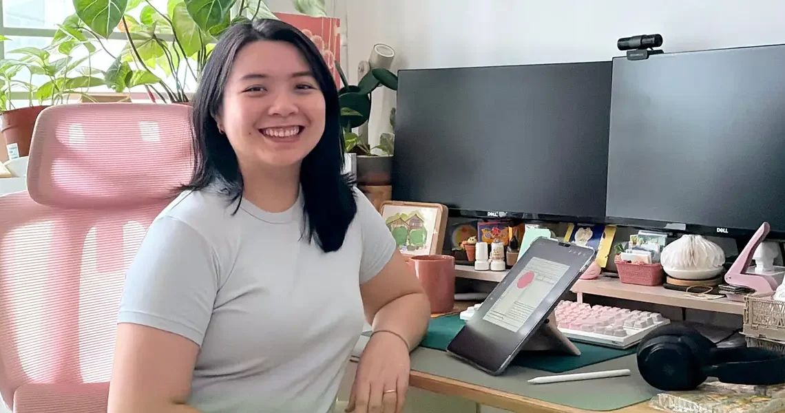 I started a side hustle making stickers and art prints to escape from work — now I earn more than my old day job