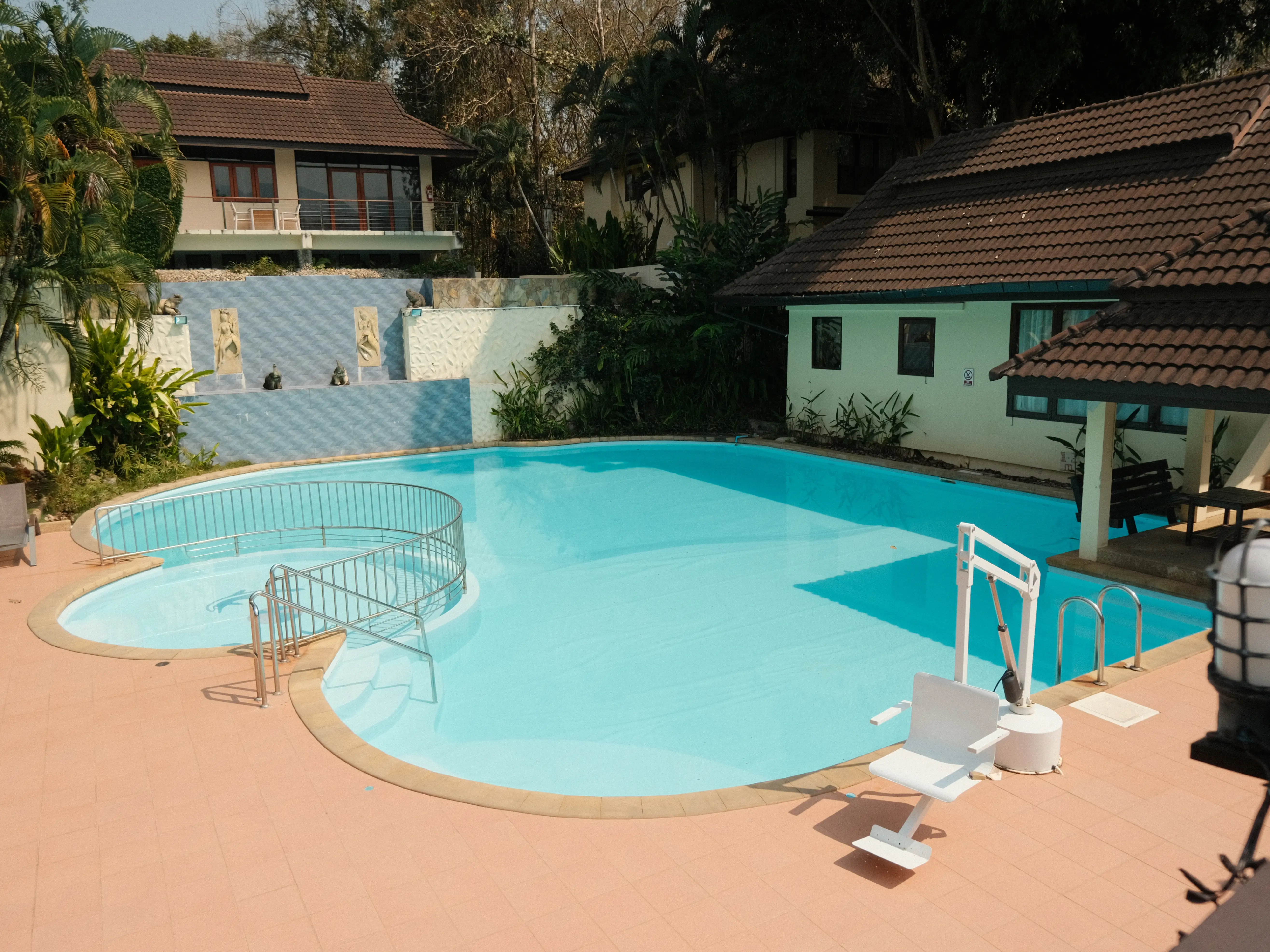 The pool at Care Resort Chiang Mai in Thailand.