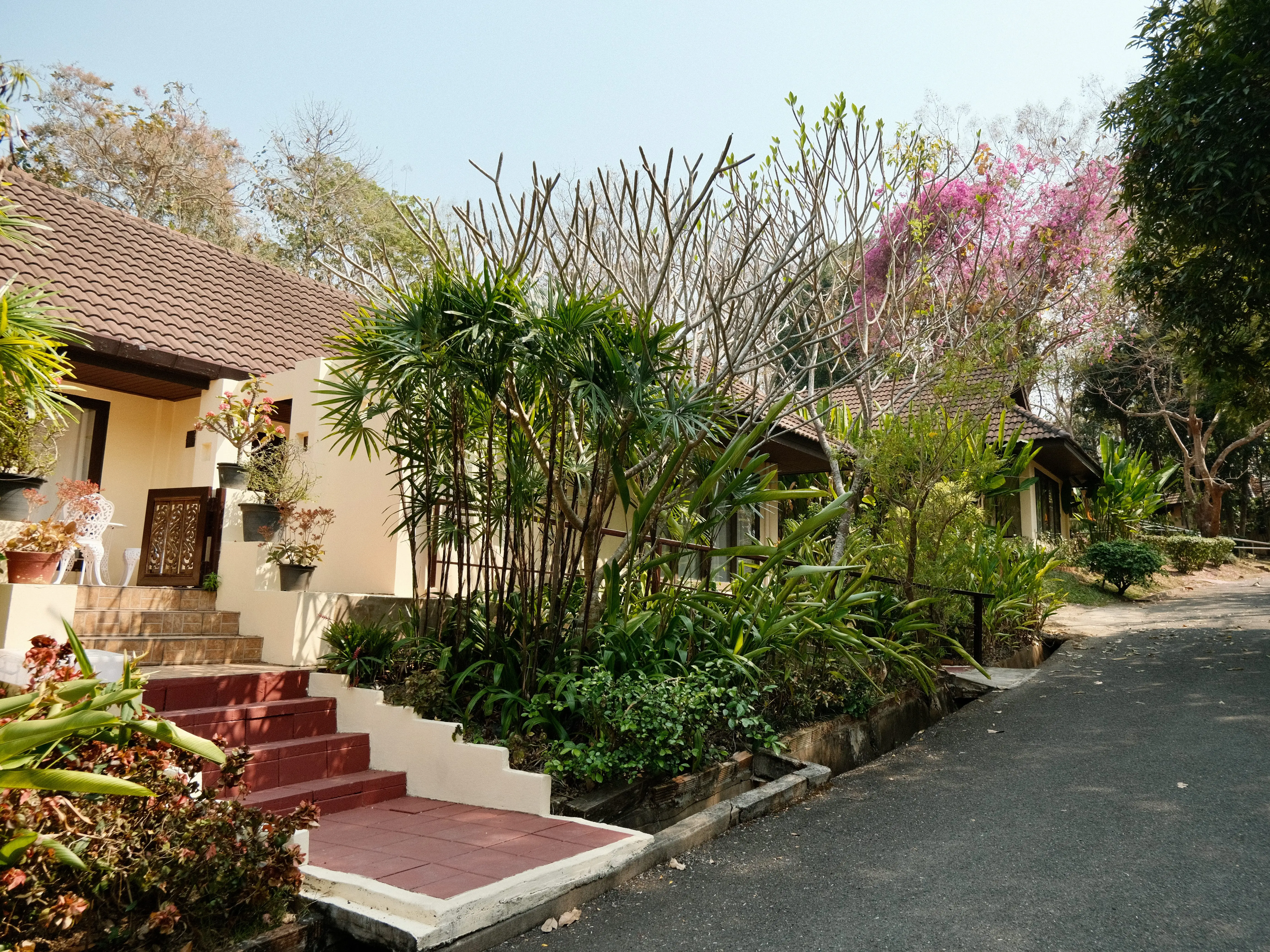 Examples of some of the houses at Care Resort Chiang Mai in Thailand.
