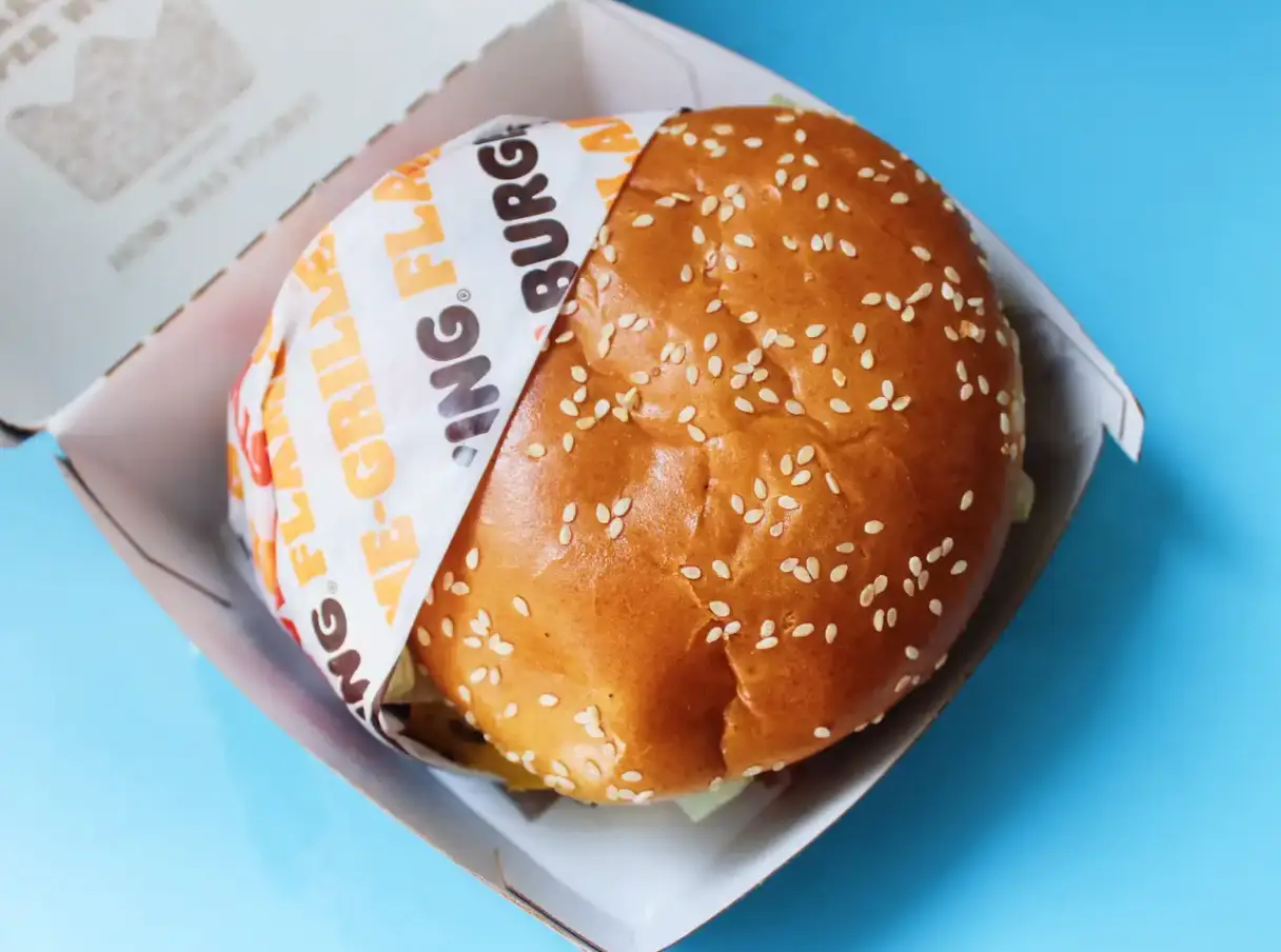 burger king whopper with cheese