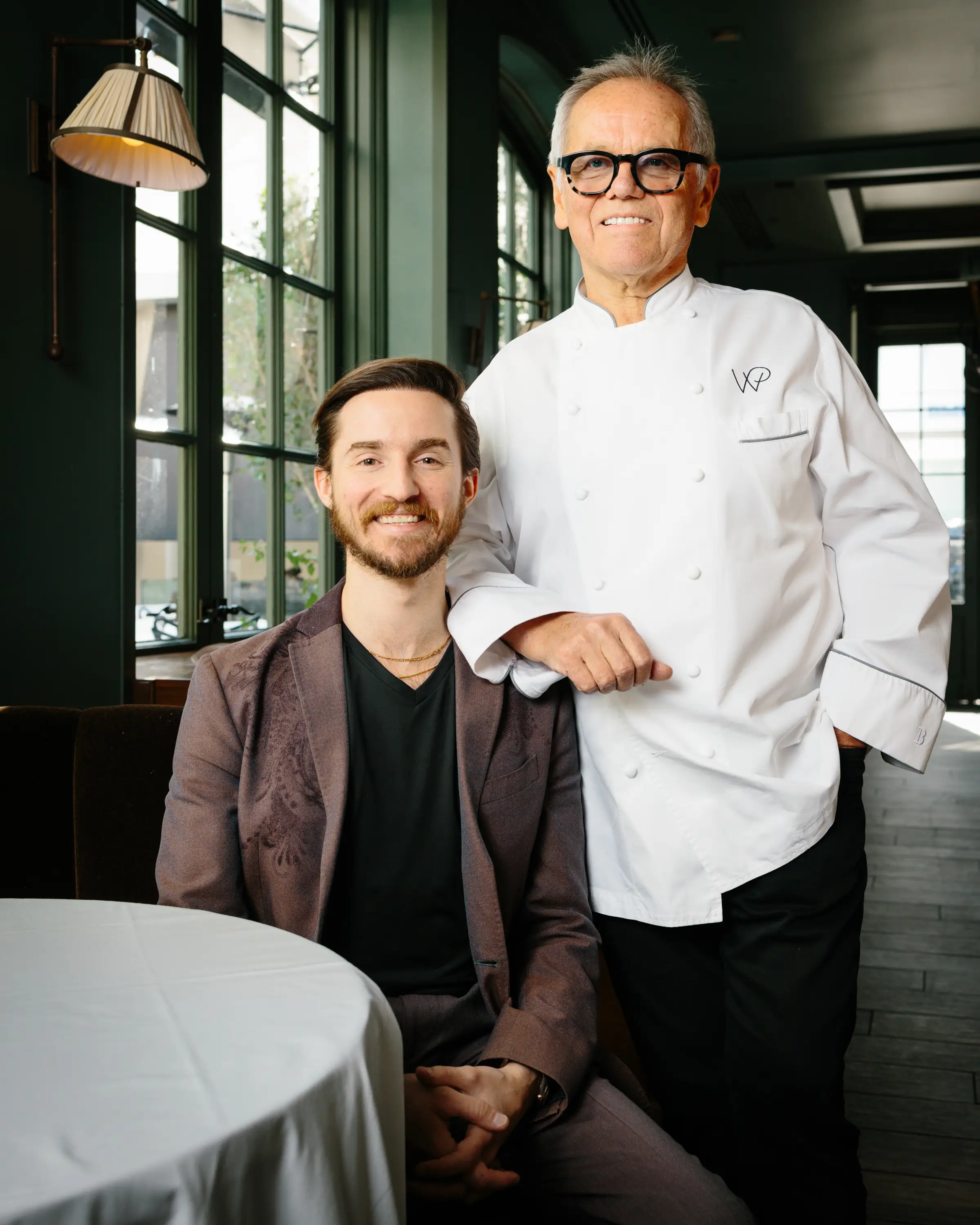 Byron Lazaroff-Puck and Wolfgang Puck