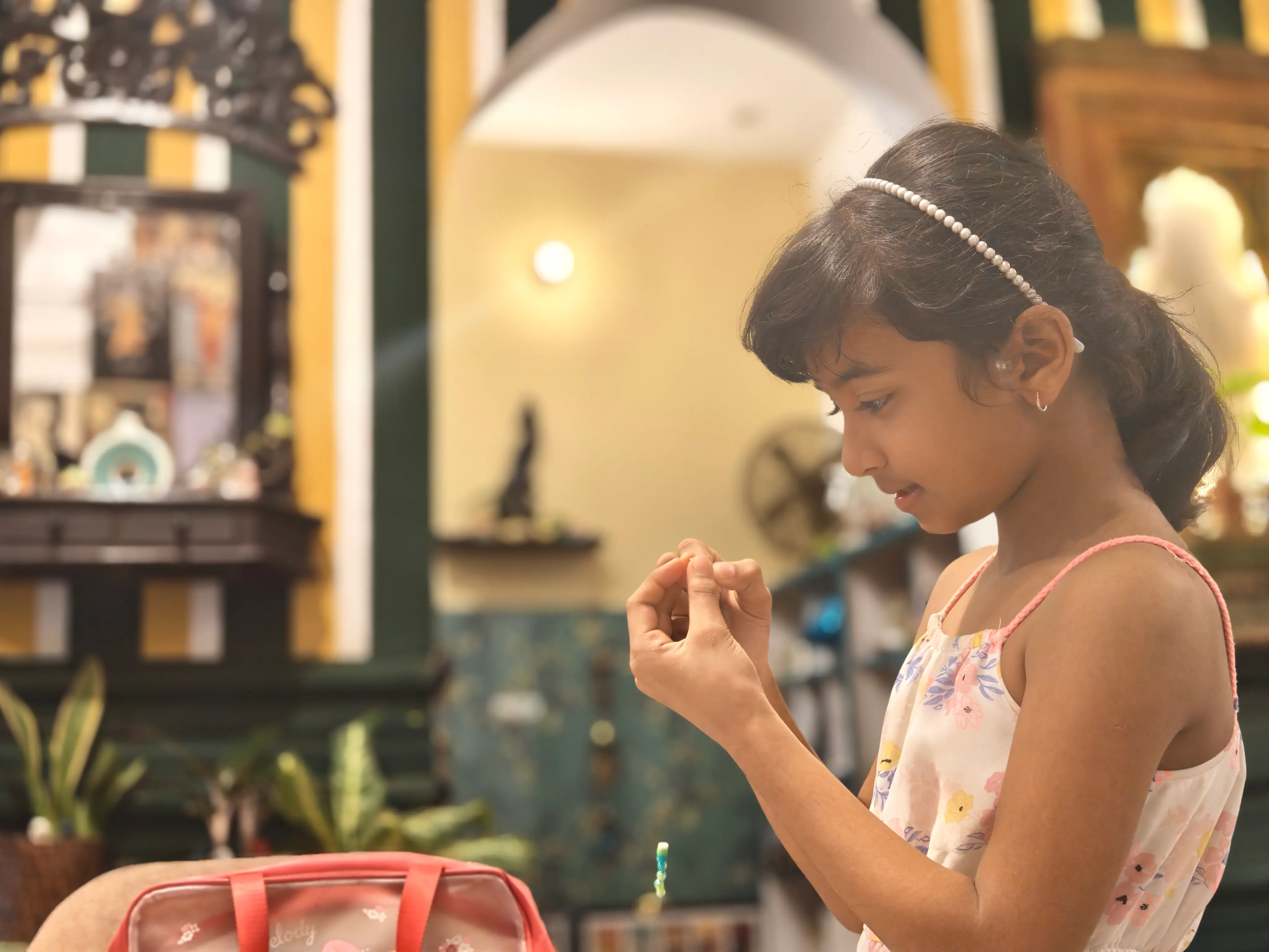 Amrisha's daughter, Lavenia.