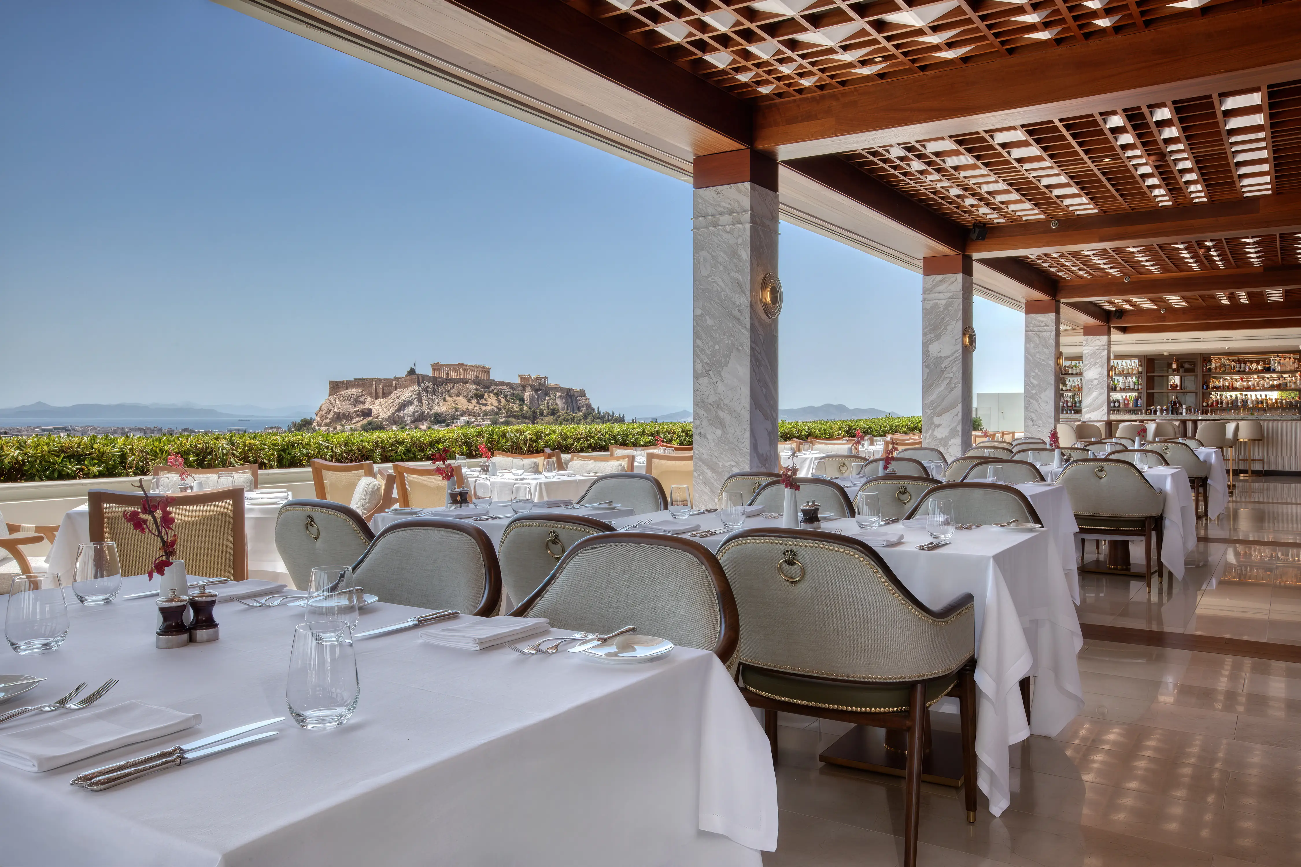 GB Roof Garden Restaurant at Hotel Grande Bretagne