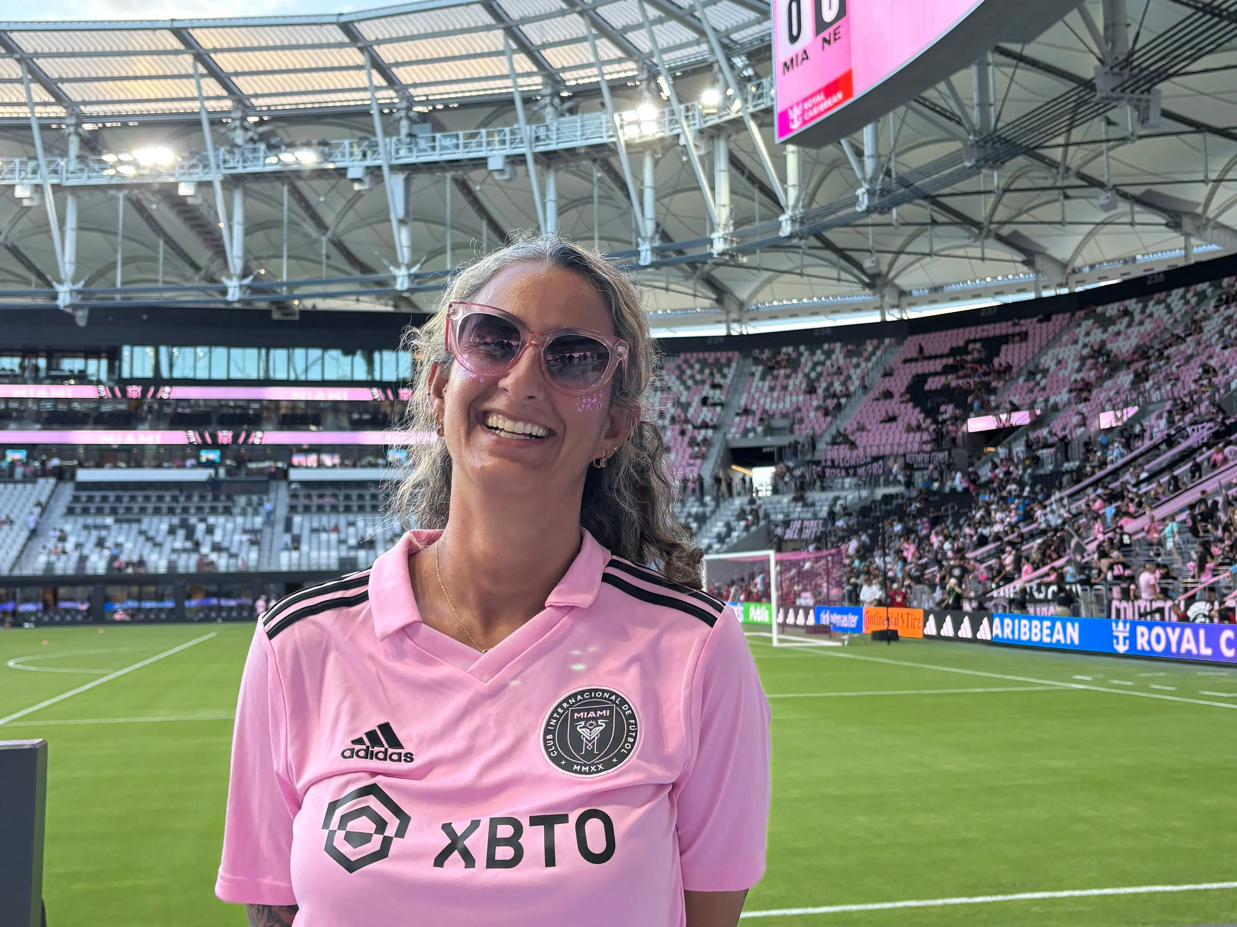 Woman at Nu Stadium
