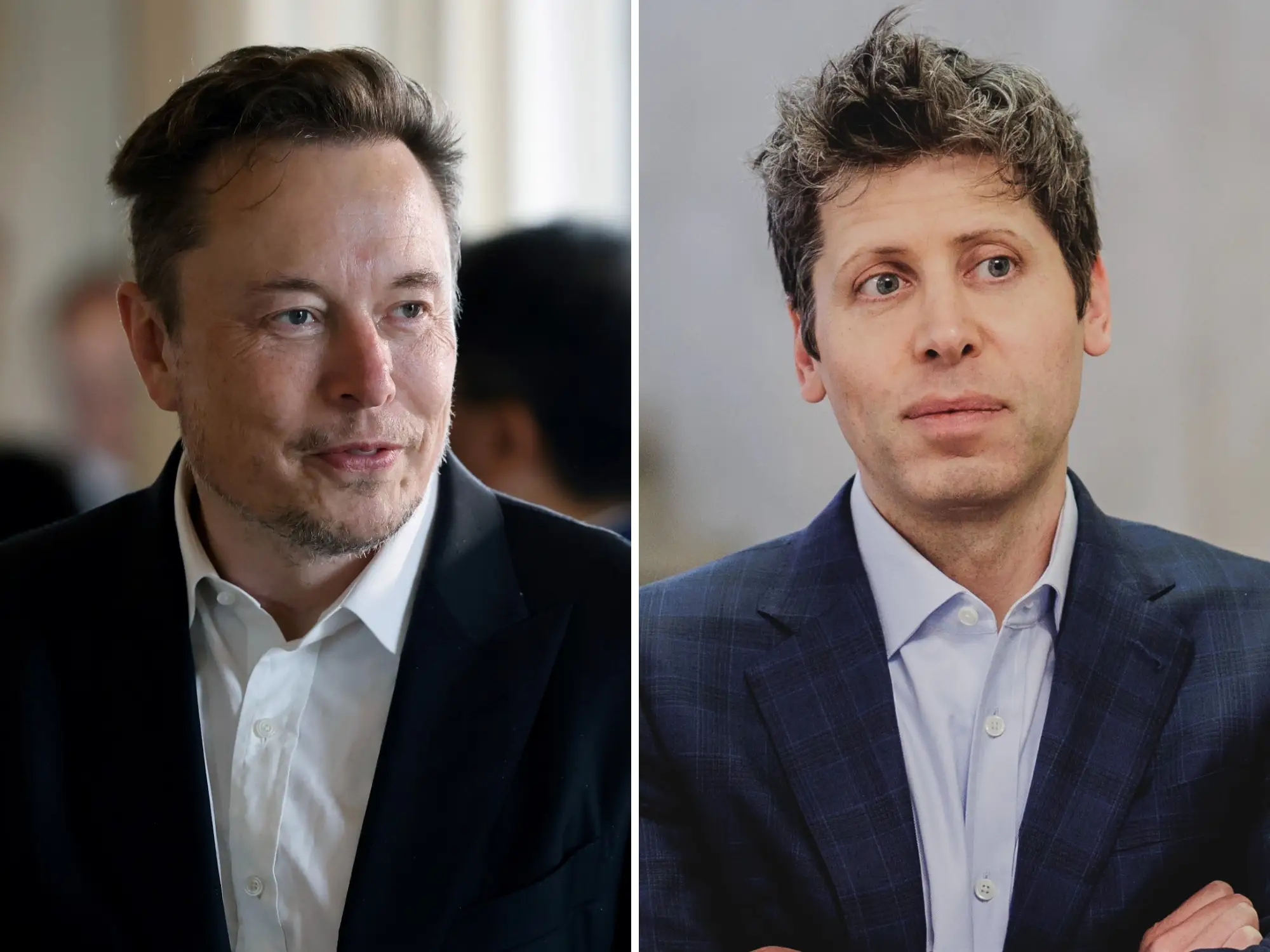 Elon Musk and Sam Altman