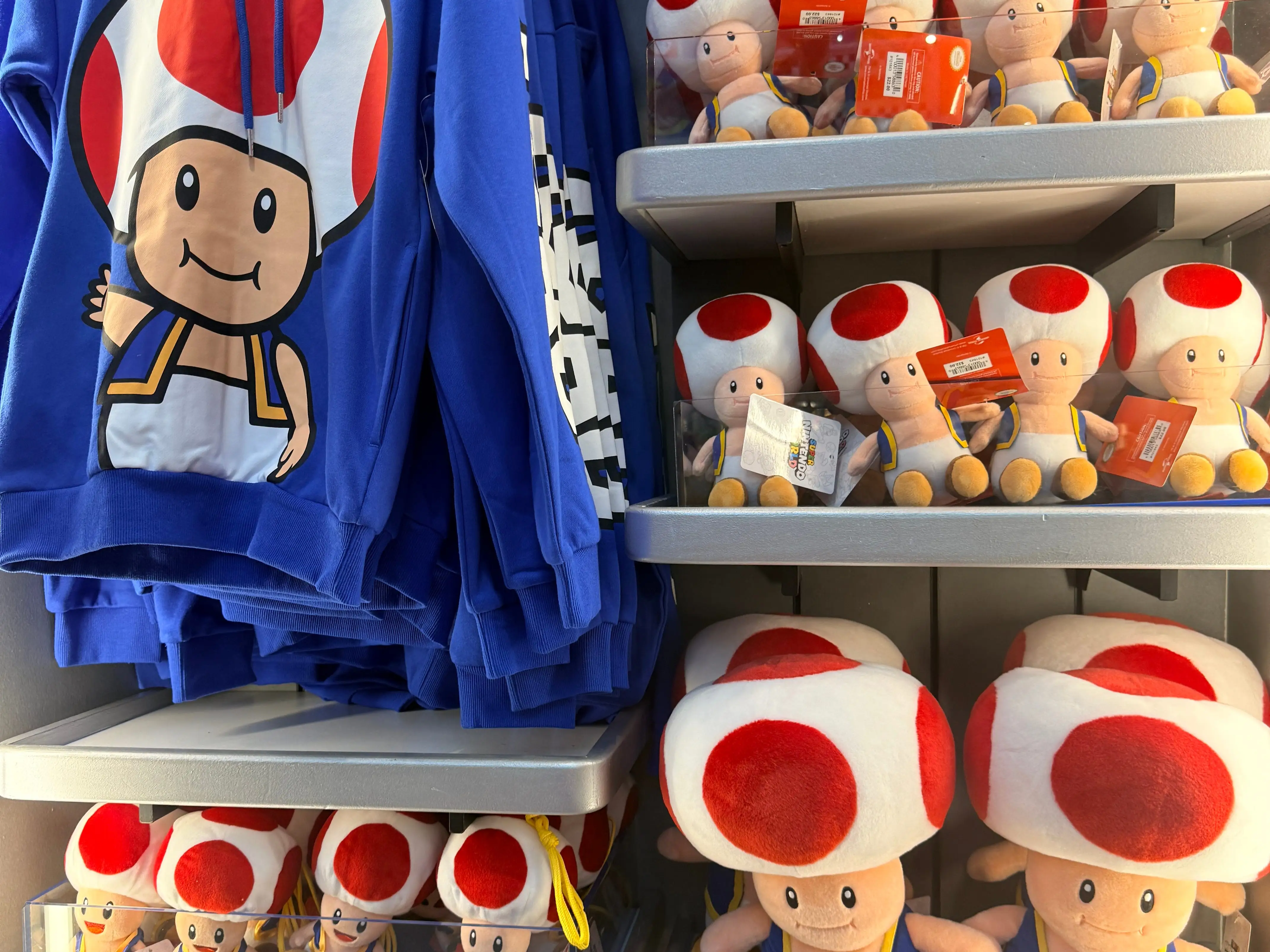 Toad merch at Epic Universal