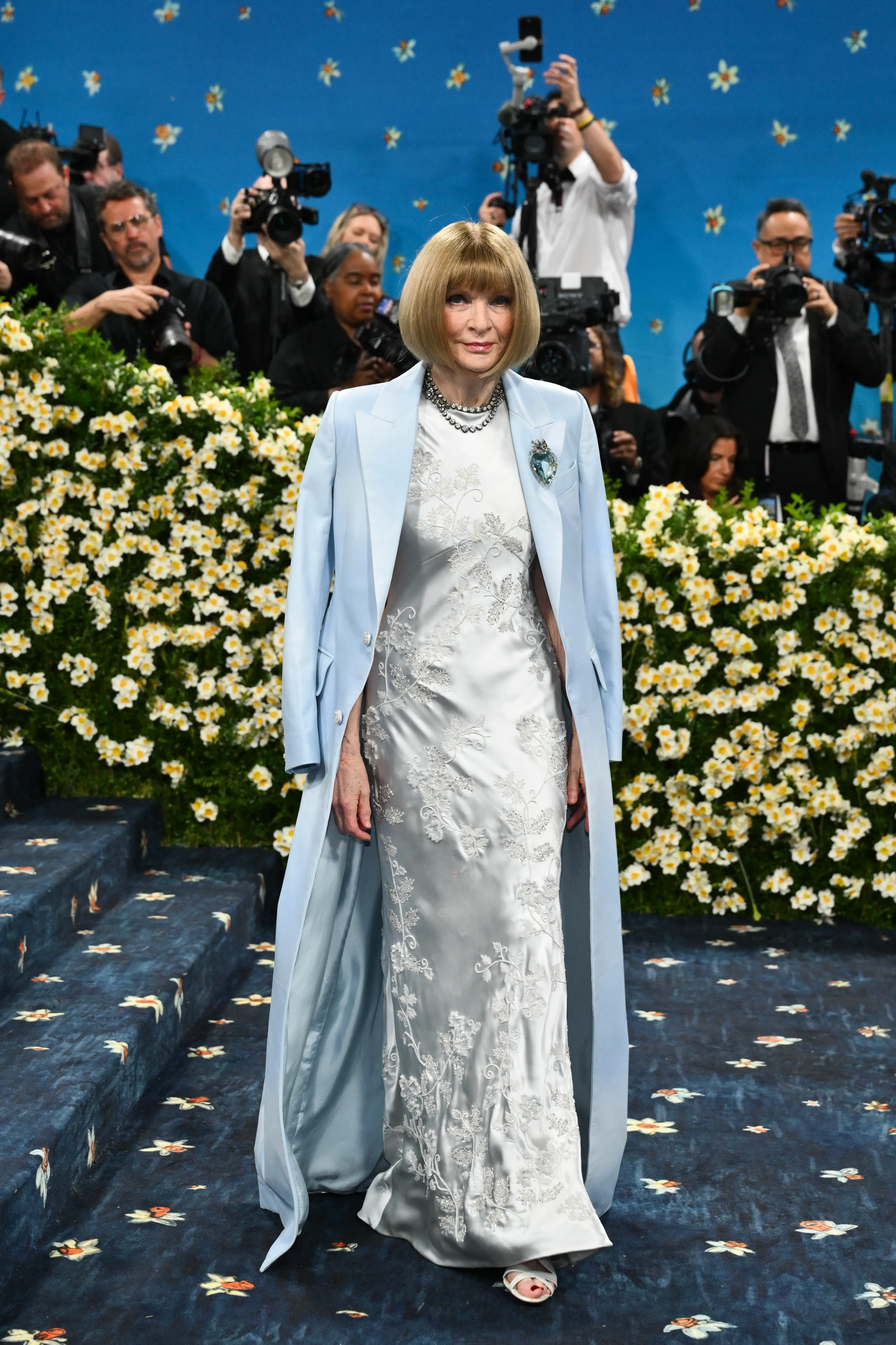 Anna Wintour attends the Met Gala in May 2025.