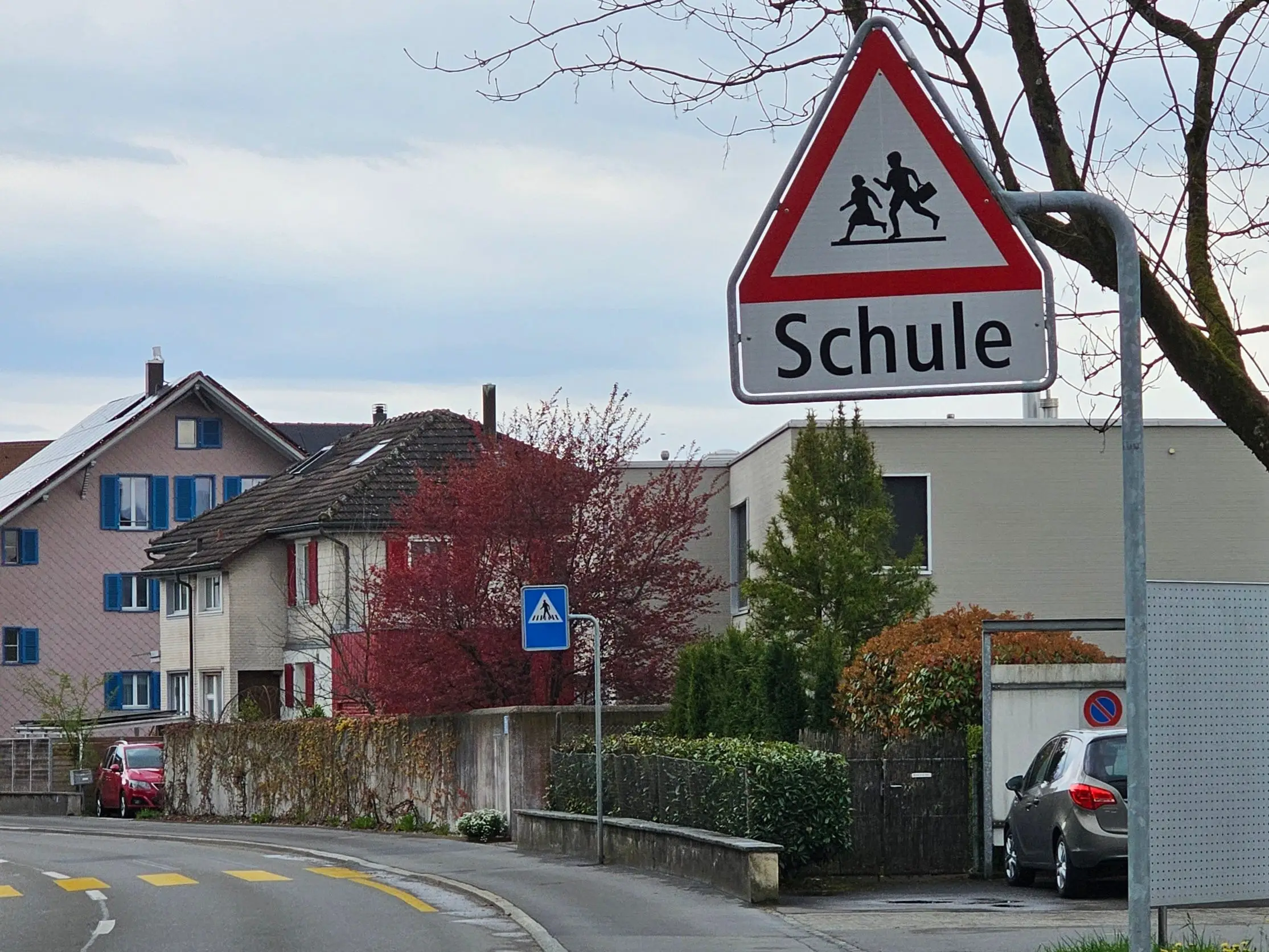 School zone sign