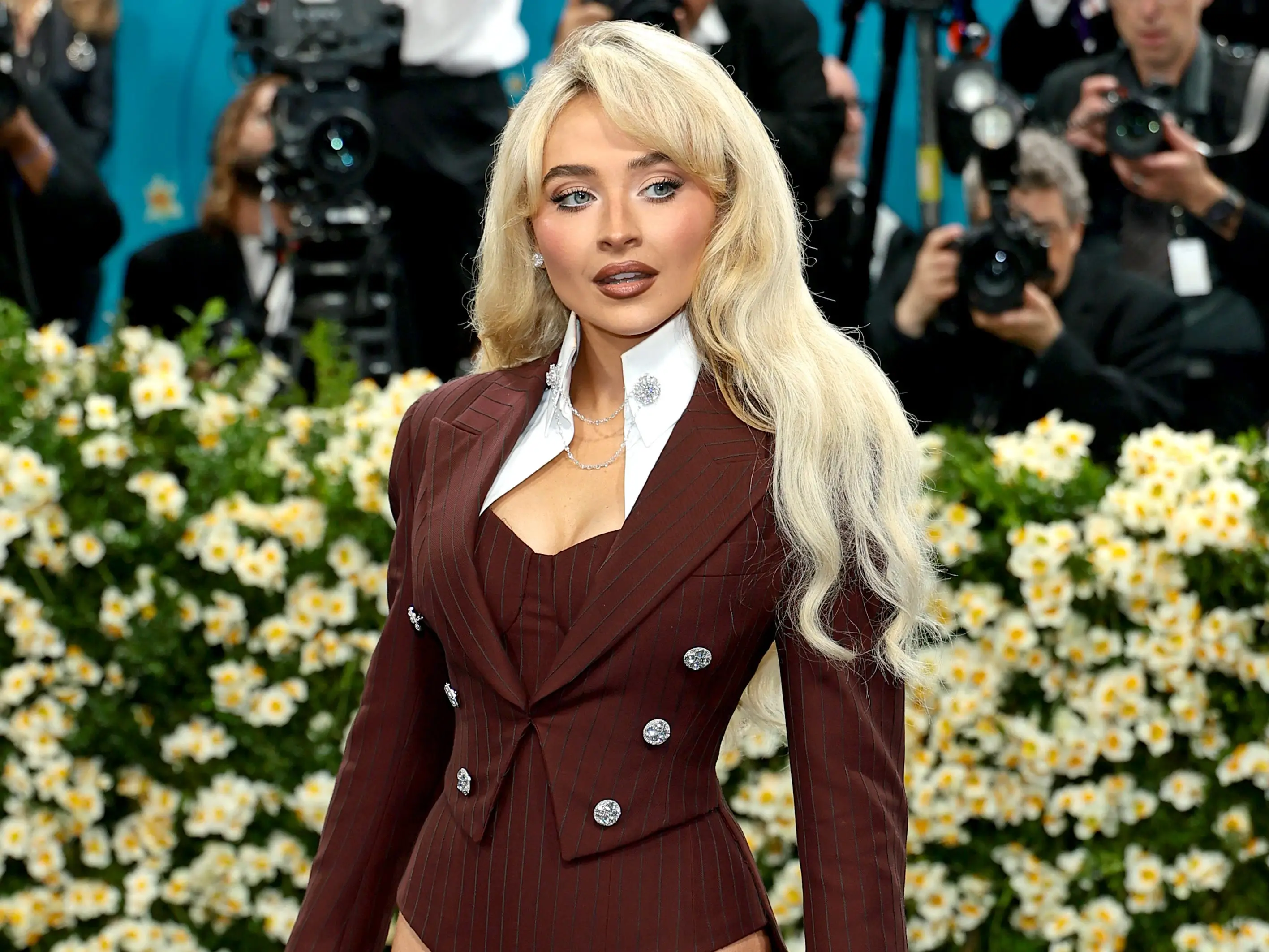 Sabrina Carpenter at the 2025 Met Gala.