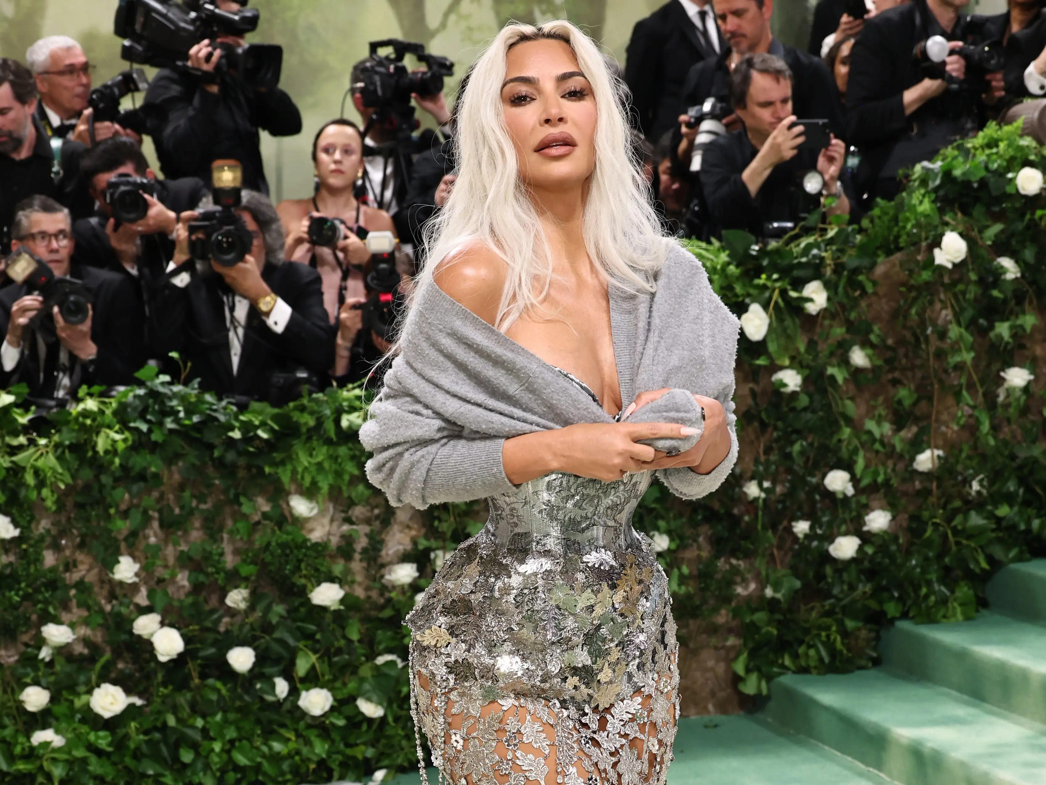 Kim Kardashian at the 2024 Met Gala.
