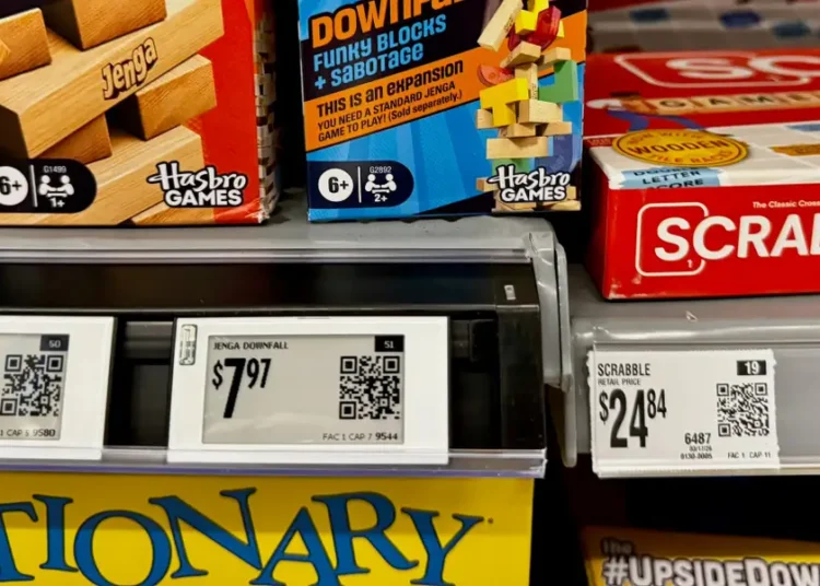 I got a behind-the-scenes look at Walmart’s new digital price tags that are sparking controversy